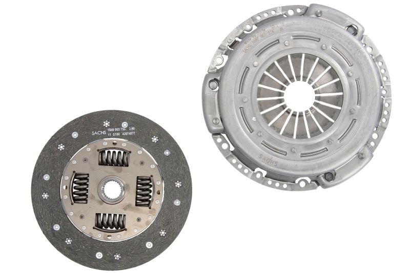 Set kvačila 240mm za vozilo MERCEDES MARCO POLO CAMPER (W447), SPRINTER 2-T (B901, B902), SPRINTER 3,5-T (B906), SPRINTER 3,5-T (B909), SPRINTER 3-T (B903) 1.6D-2.7D