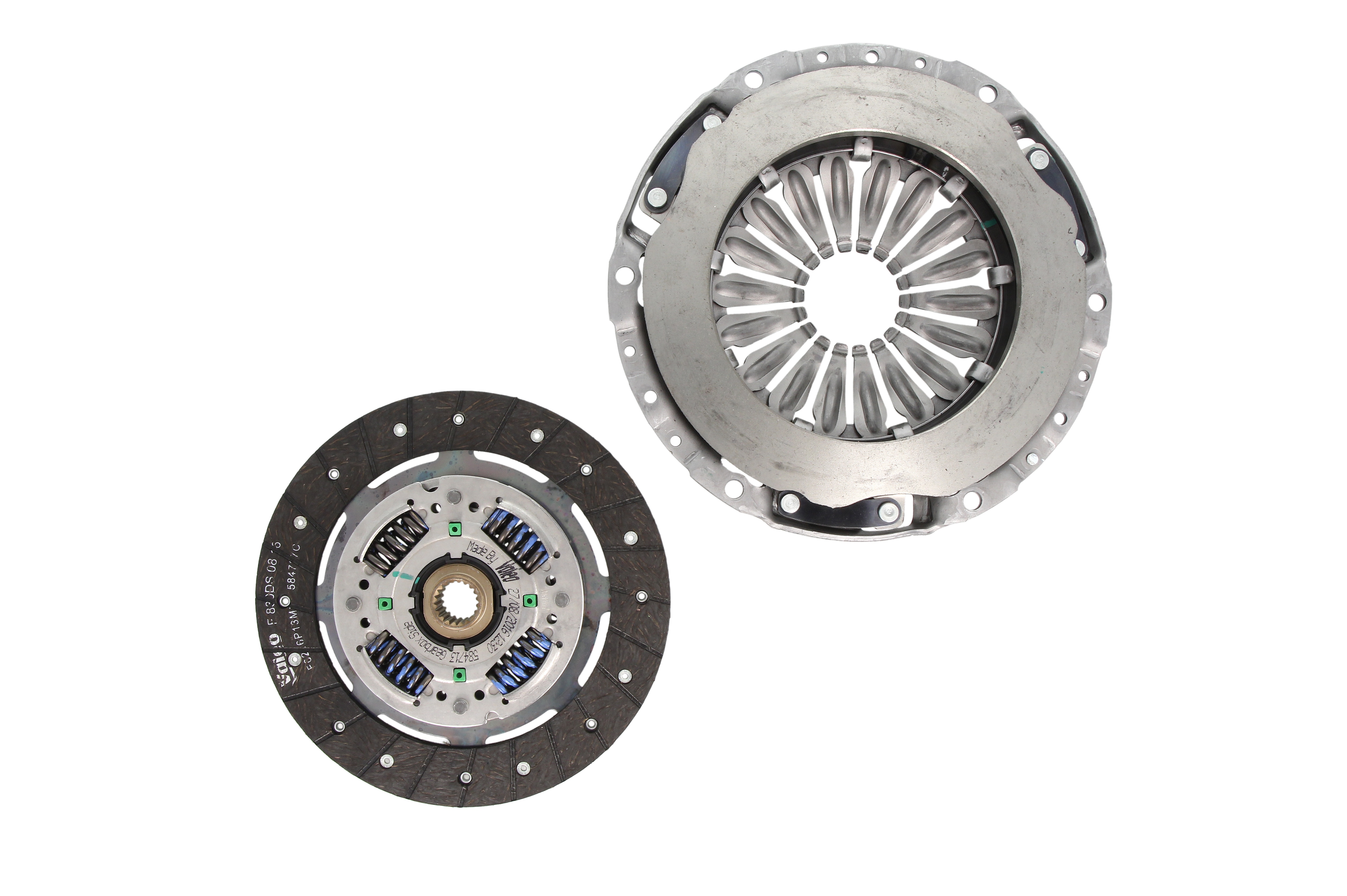 Комплект зчеплення CLUTCH SET (DISC+PRESSURE PLATE) FIAT PUNTO (199) 1.3 D MULTIJET VALEO (832106) Valeo фото 3