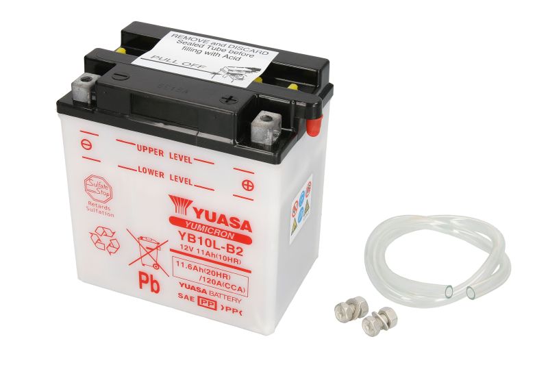 YUASA startovací baterie HONDA CH 150 (ELITE) 87, PIAGGIO/VESPA BEVERLY 200, 250RST, 200GT 02-10, GT 200 L (GRANTUR.) 03-09, GRANTURISMO 200 03-08, HEXAGON 125, 1254T (12´ RAD), 1254T, 125LX (RST 2T), 1252T, 125 GTX 12" (SUPERHEXAGON), 125LX (4T), 125 GTX