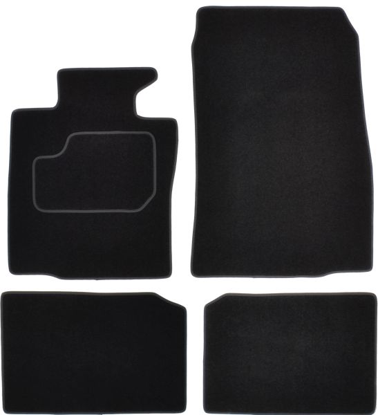 Set Covorase Auto Si Tavita Portbagaj MINI MINI COUNTRYMAN (R60) din 2010-2016, Cauciuc, Protectie Porbagaj, 4x Stickere auto cu MINI
