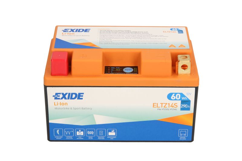 EXIDE startovací baterie BMW S 1000 RR 10-12, HONDA CB 600F (HORNET), 1000R, 600FA (HORNET ABS), 900F (HORNET) 02-12, CBF 500, 1000A (ABS), 600S, 600NA (ABS), 500A (ABS), 1000, 1000FA (ABS), 600SA (ABS), 600N 04-12, CBR 600RR, 929RR (FIREBLADE), 600F, 600