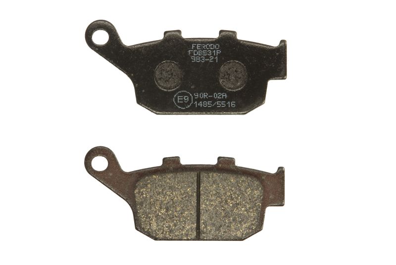 FERODO sada brzdových destiček, kotoučová brzda BUELL BLAST 500 00-01, M2 1200 (CYCLONE) 98-02, S1 1200 (W.LIGHTN.), (LIGHTNING) 98-99, S3 1200