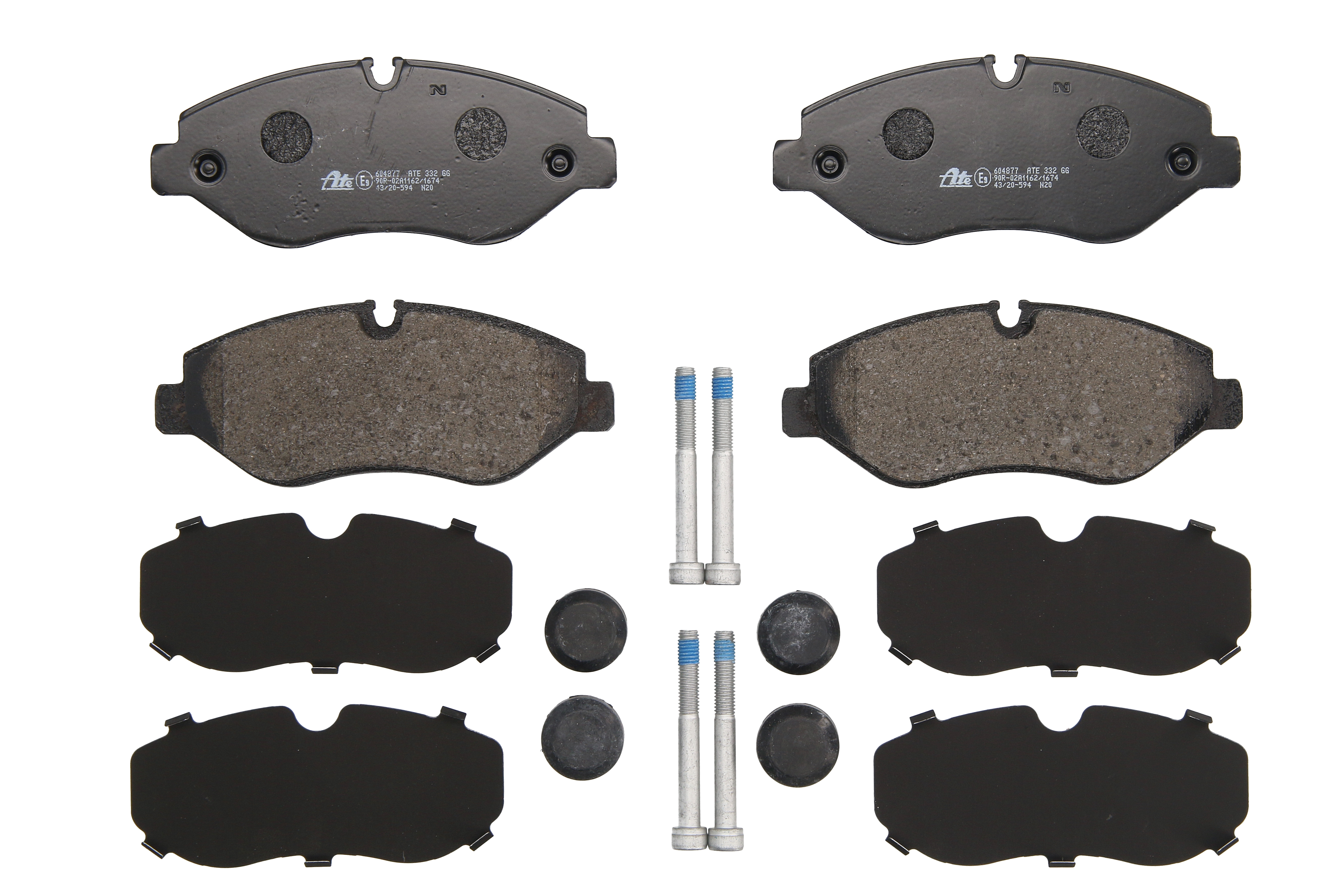 Колодки тормозные (передние) MB Sprinter (906,907,910)/VW Crafter 06-/MB Vito (W639) 03-/(W447) 14- фото 6