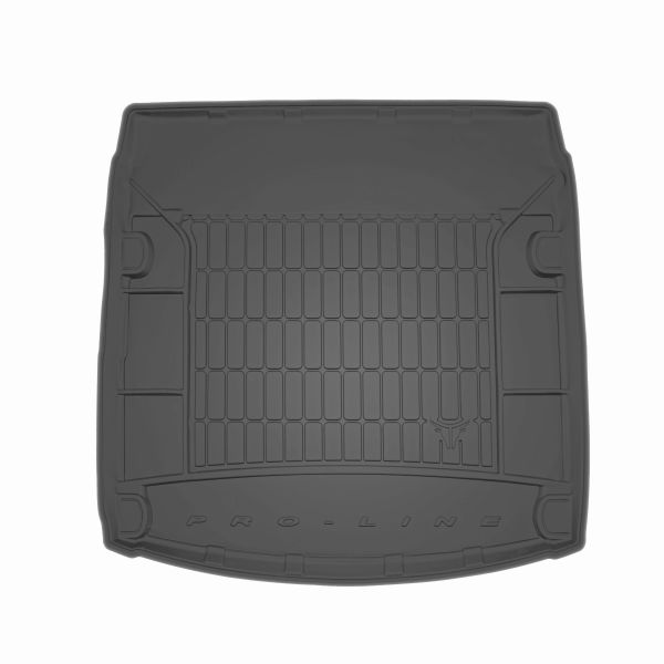 Set Covorase Auto Si Tavita Portbagaj AUDI A5 (8T3) din 2007-2017, Cauciuc, Protectie Porbagaj, 4x Stickere auto cu AUDI