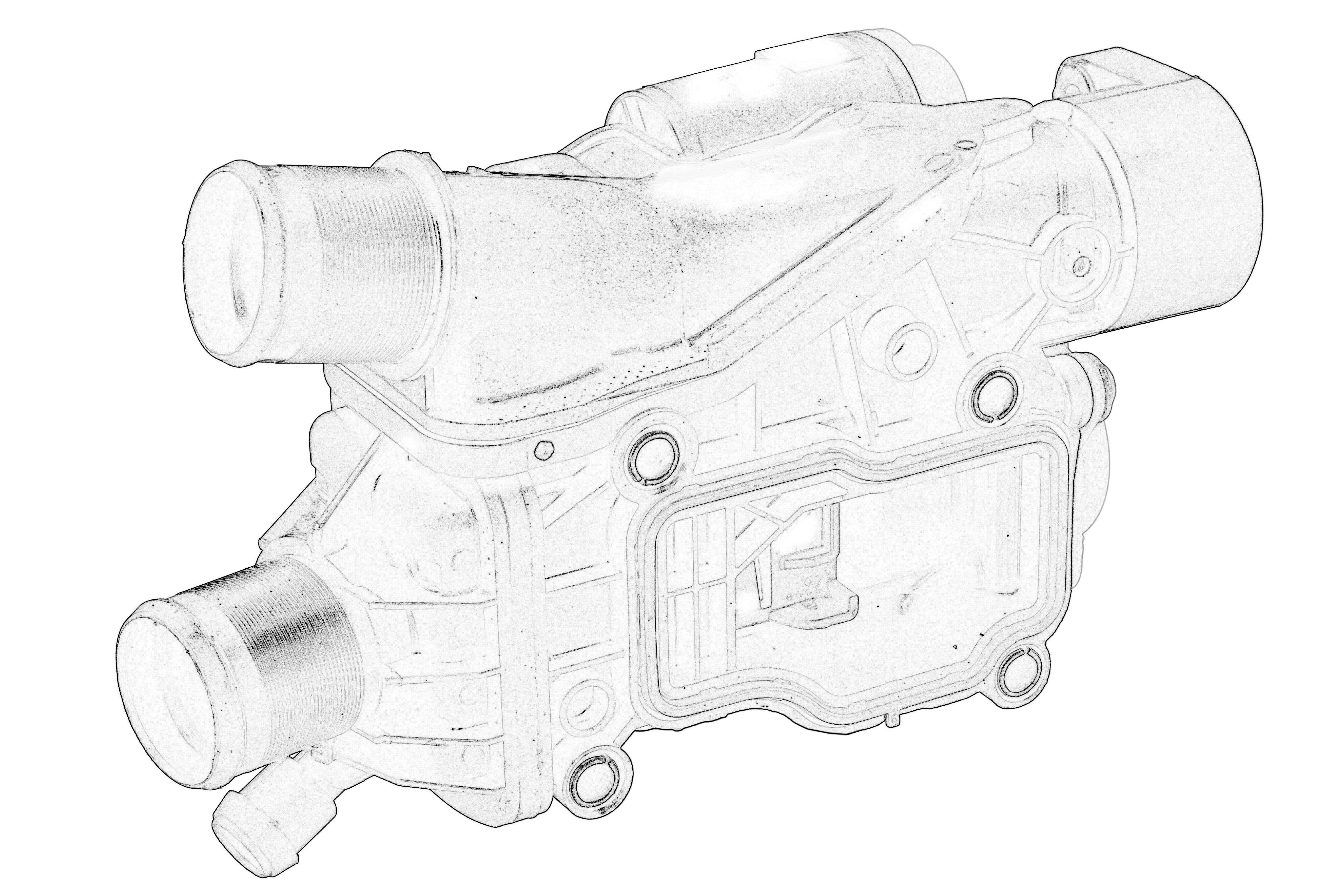 Термостат системи охолодження DS DS 4, DS 5, DS 7, CITROEN C4 GRAND PICASSO II, C4 II, C4 PICASSO II, C4 SPACETOURER, C5 AIRCROSS, C5 III, DS4, DS5, GRAND C4 SPACETOURER 2.0D/2.2D/3.0D 04.06-