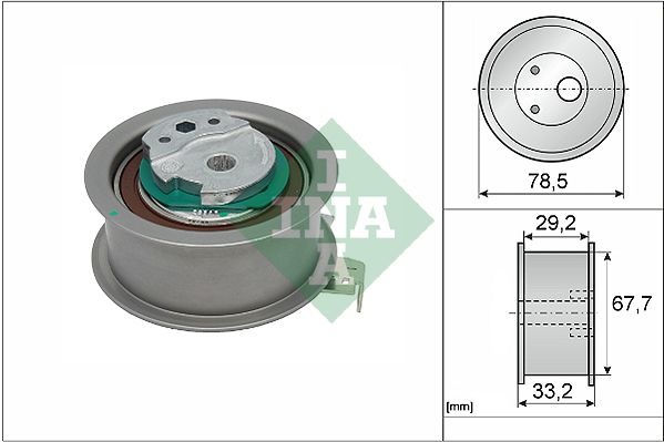 Ролик ГРМ Volvo S60/S80/S90/V40/V60/V70/V90/XC40/XC60/XC90 2.0D 13- Schaeffler INA фото 6