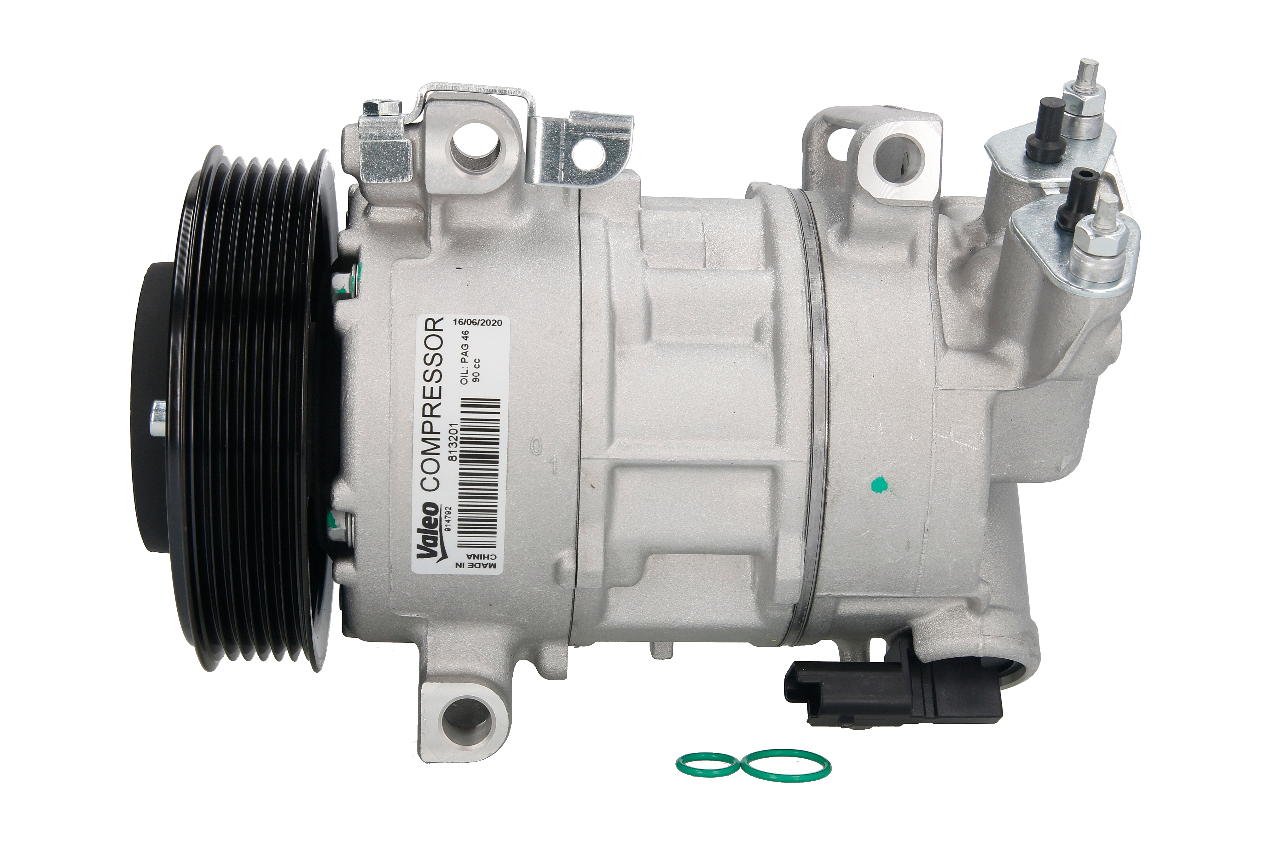 Компресор кондиціонера Valeo PEUGEOT PARTNER (B9) (08-) 1.6 BLUEHDI| PEUGEOT PARTNER (B9) (08-) (813201) Valeo фото 3