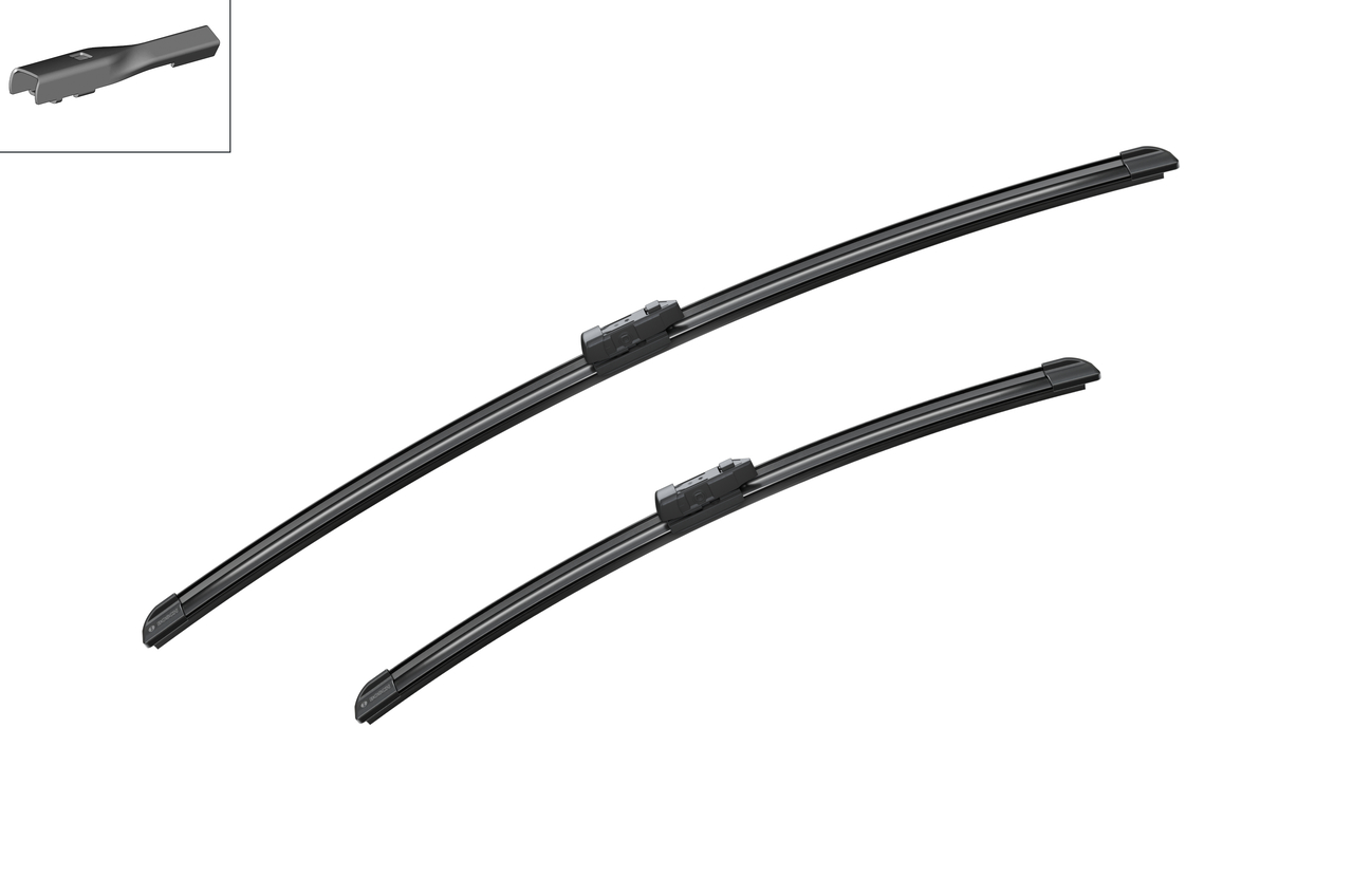 Set stergatoare auto SSANGYONG REXTON VAN (Y400) din 2017, Bosch Aerotwin, din cauciuc siliconat rezistent
