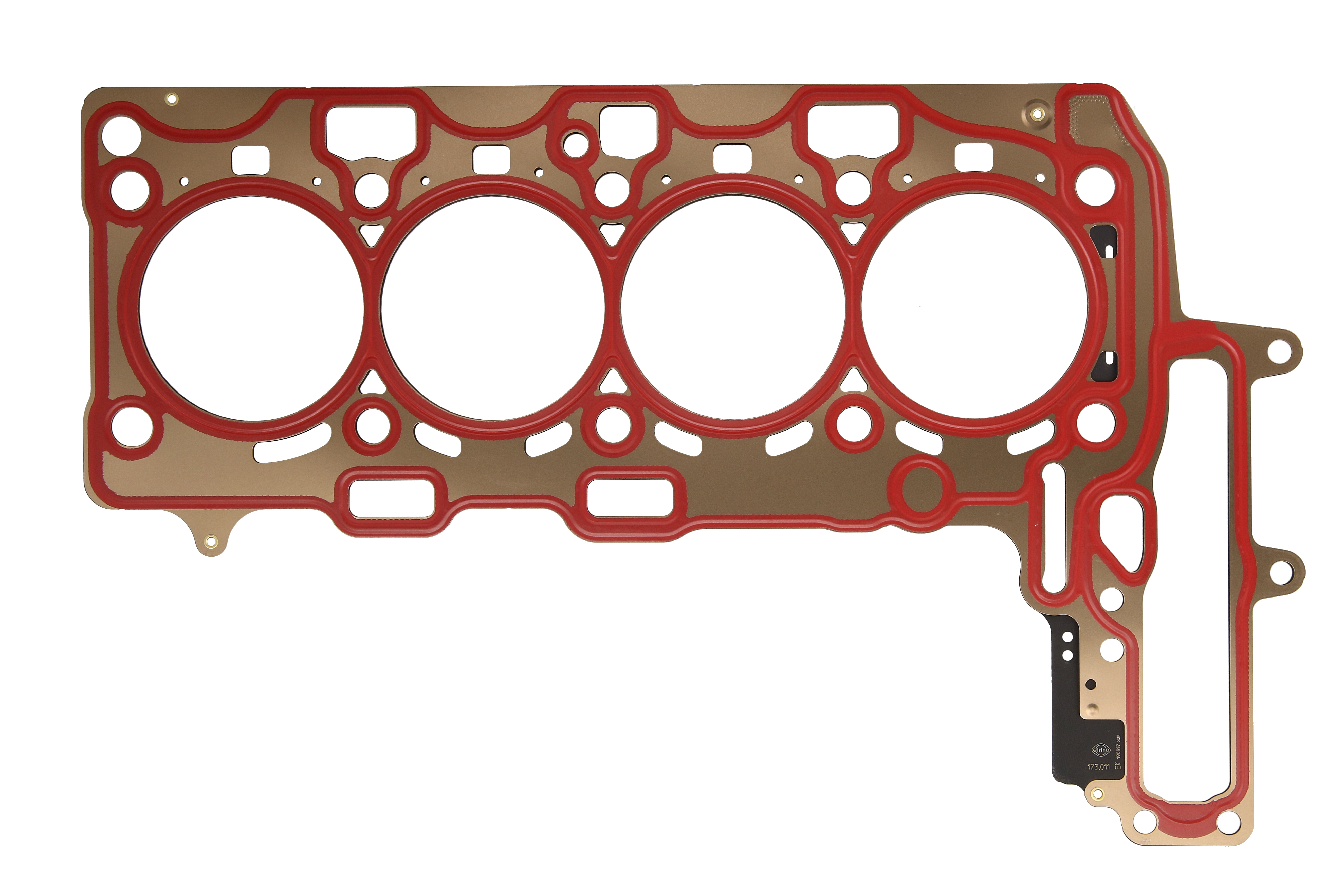 Прокладка ГБЦ BMW 3 (F30/F80/G20/G80/G28)/5 (F10/G30/F90) 11- (2 метки) (1.55mm) B47 C20/B47 D20 фото 4