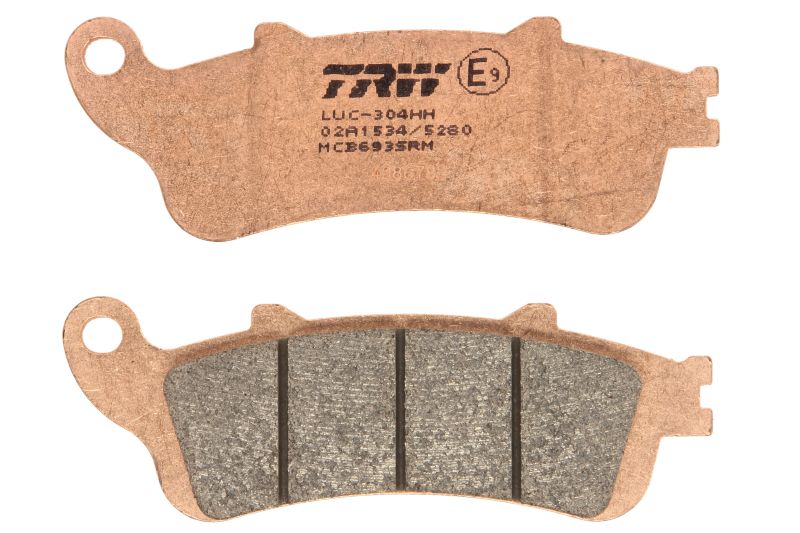 TRW MOTO sada brzdových destiček, kotoučová brzda HONDA FES 250 (FORESIGHT), 150 (PANTHEON), 125 2T (PHANTEON), 125 4T (PHANTEON) 98-06 (B0068NQB7Y)