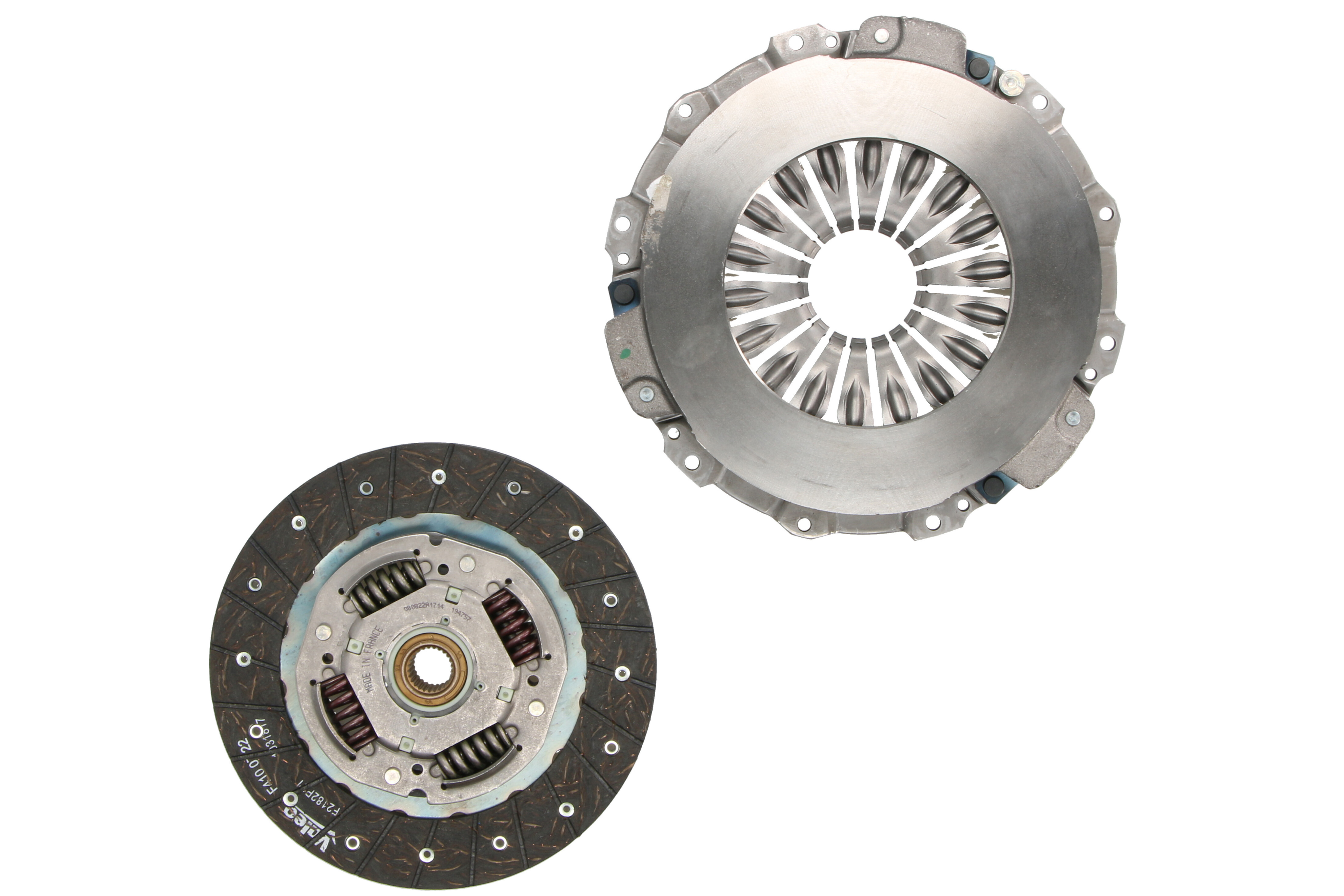 Комплект зчеплення CLUTCH SET (DISC+PRESSURE PLATE) RENAULT CLIO 1.5 DIESEL 9/2005 -> VALEO (826553) Valeo фото 4