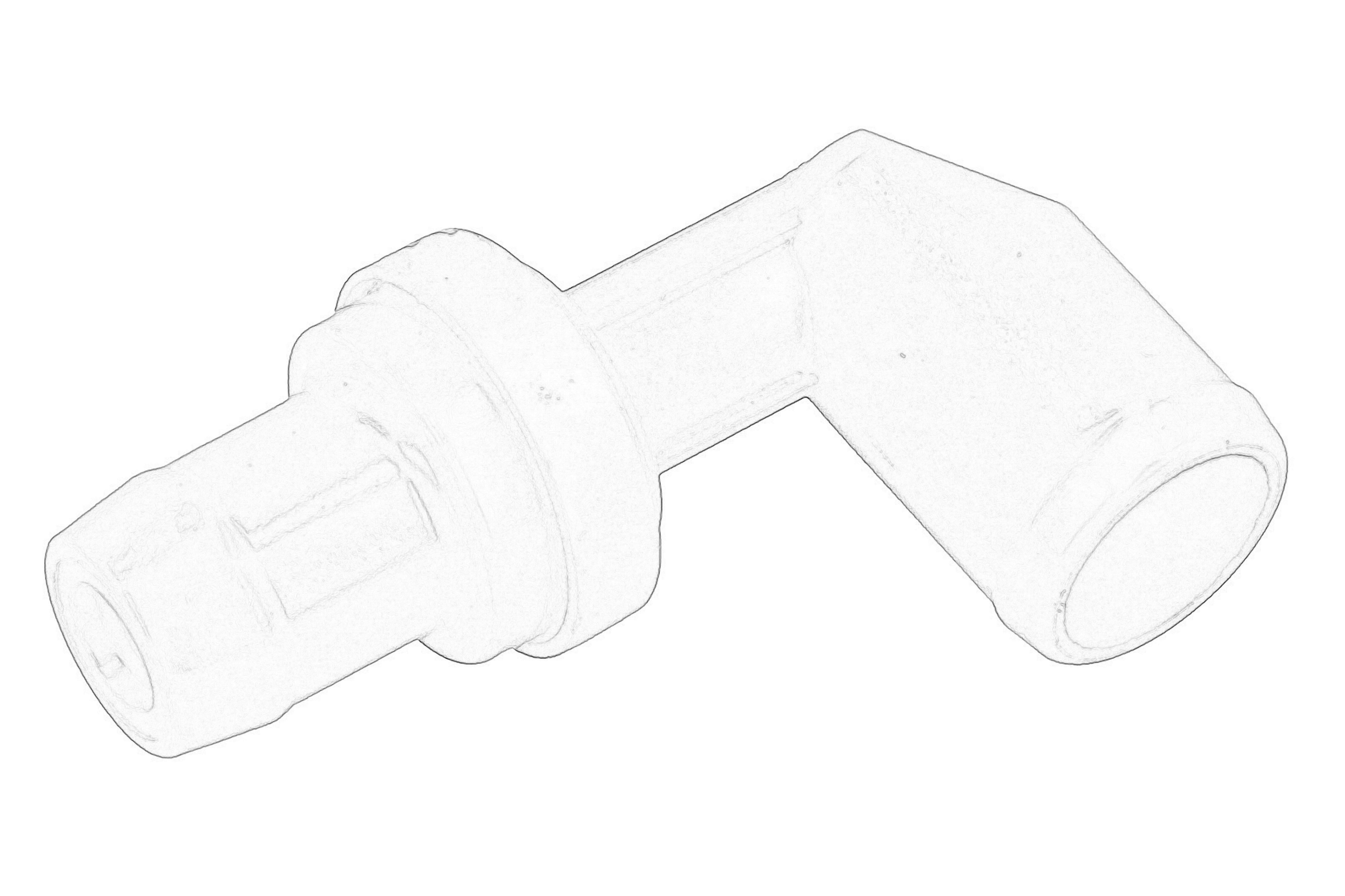 Патрубок вентиляції картера FORD C-MAX, FIESTA V, FOCUS C-MAX, FOCUS II, GALAXY II, MONDEO IV, S-MAX 1.8-2.0LPG 04.04-06.15