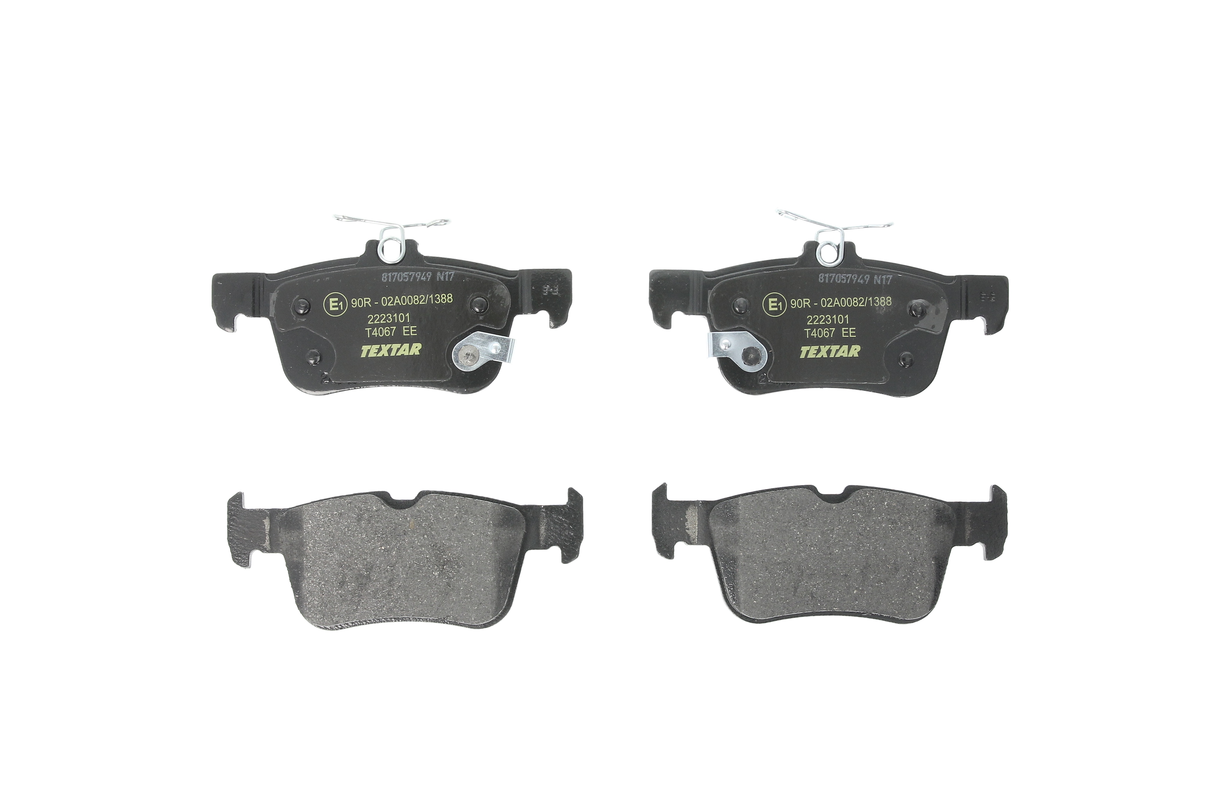 Комплект гальмівних колодок задн , FORD FOCUS IV, GALAXY III, GALAXY MK III, KUGA II, KUGA III, MONDEO V, S-MAX 1.0-2.5H 09.12-
