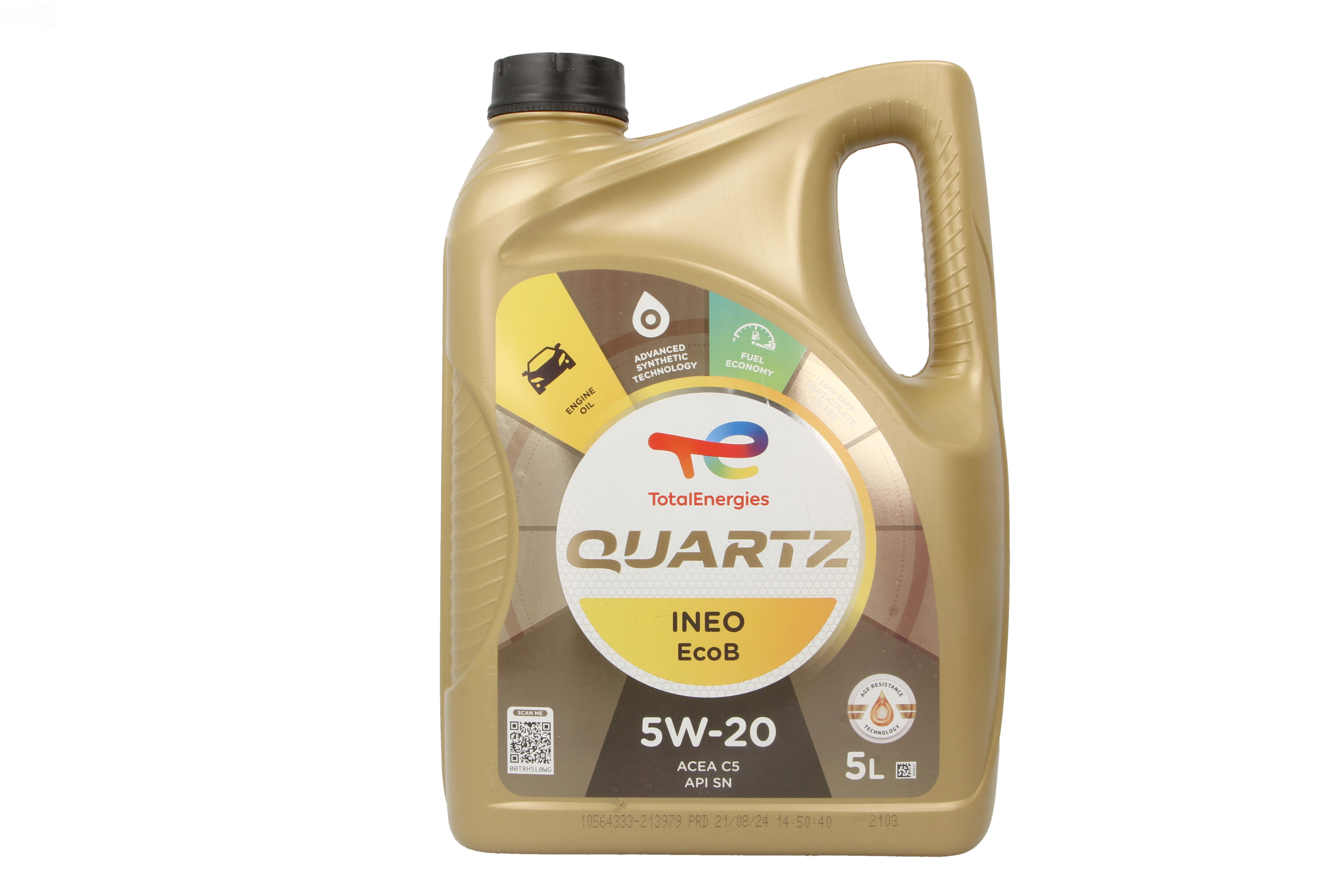 Моторна олива Quartz INEO (1L) 5W20 ,API SN, ACEA C5, FORD M2C948 B, JAGUAR 03.5004, LAND ROVER 03.5004 фото 2
