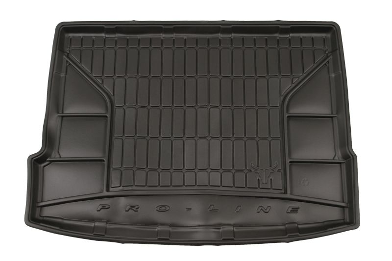 Set Covorase Auto Si Tavita Portbagaj BMW Seria X2 (F39) din 2017-2023, Cauciuc, Protectie Porbagaj, 4x Stickere auto cu BMW
