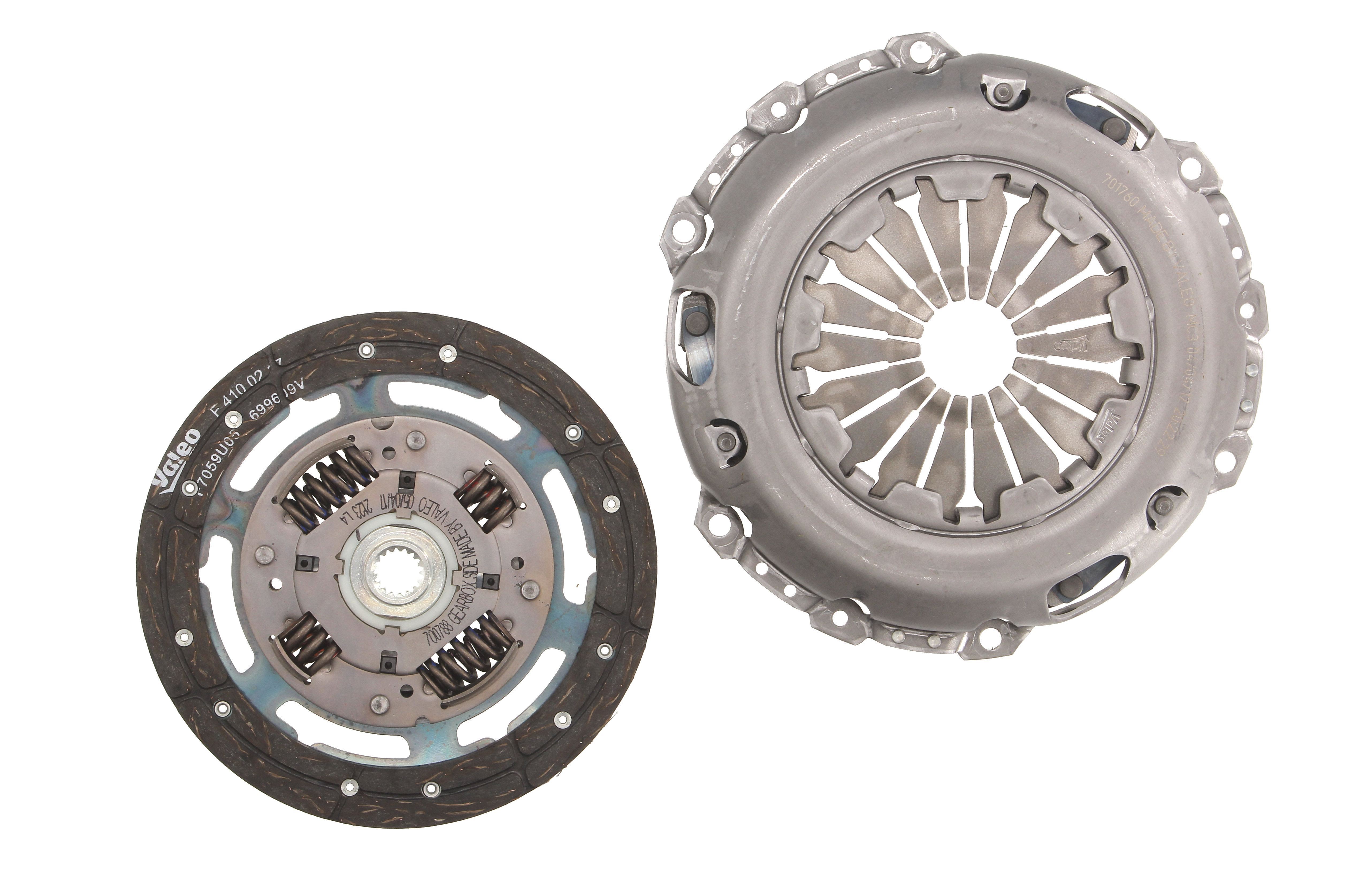 Комплект зчеплення CLUTCH SET (DISC+PRESSURE PLATE) FORD FUSION 1.4 DIESEL 10/2005 -> VALEO (828016) Valeo фото 3