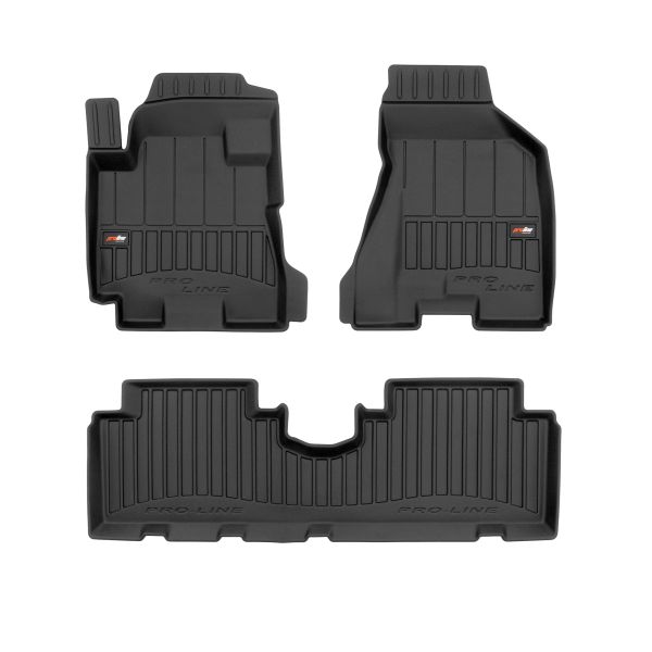 Set Covorase Auto Si Tavita Portbagaj HYUNDAI TUCSON (JM) din 2004-2012, Cauciuc, Protectie Porbagaj, 4x Stickere auto cu HYUNDAI