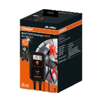(EN) Battery charger BATTERYcharge 904, напруга зарядки: 6/12 В, зарядний струм: 4А, напруга джерела живлення: 230В, тип аккумулятора: AGM/Li-Ion/VRLA фото 2