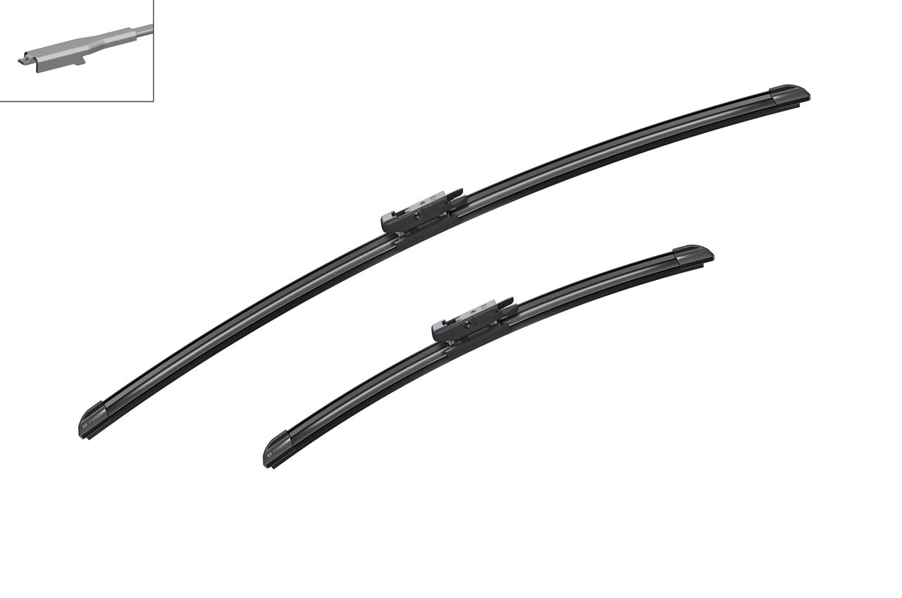 Set stergatoare auto OPEL CORSA D Hatchback Van (S07) din 2006-2014, Bosch Aerotwin, din cauciuc siliconat rezistent