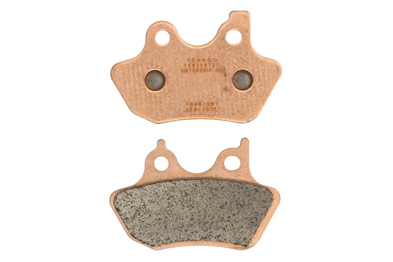 FERODO sada brzdových destiček, kotoučová brzda HARLEY DAVIDSON XL 1200 C (SP.CUST.) 00-03, XLH 883 (SP.HUGGER) 00 (FDB2097, 07HD1210, 07HD12SA,