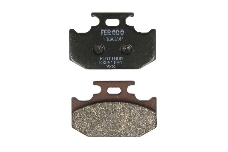 FERODO sada brzdových destiček, kotoučová brzda KAWASAKI KX 500, 250, 125 89-97, SUZUKI DR 350S, 350, 350SE, 650E 90-99, RM 125, 250 89-95, YAMAHA TT 600 R 97-98, WR 400 F 98-02, YZ 125, 250 90-97 (B004HO7O7W, 43082 1090, 43082 1118, 43082 1131, 43082 113