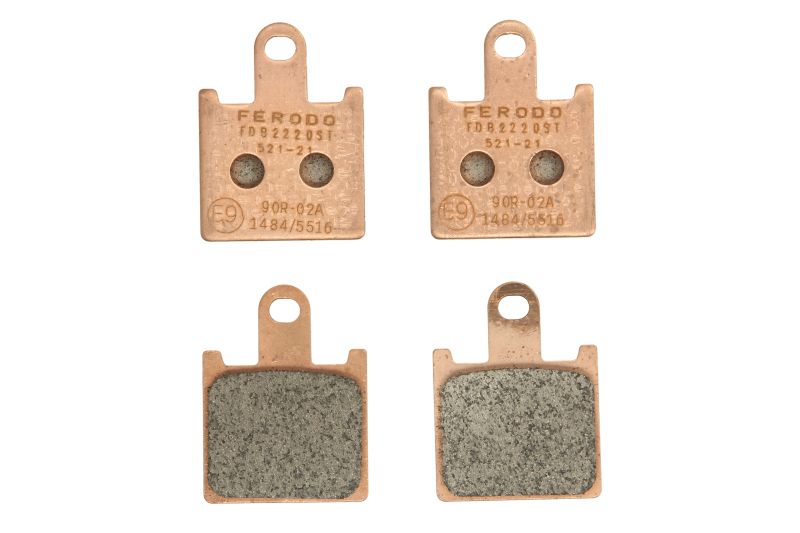 Levně FERODO sada brzdových destiček, kotoučová brzda KAWASAKI GTR 1400 15 (B0054ECO8I, FDB2220, 07KA28SC, 2P311ST, FDB2220CP211, FDB2220STAC, MCB789SRQ,