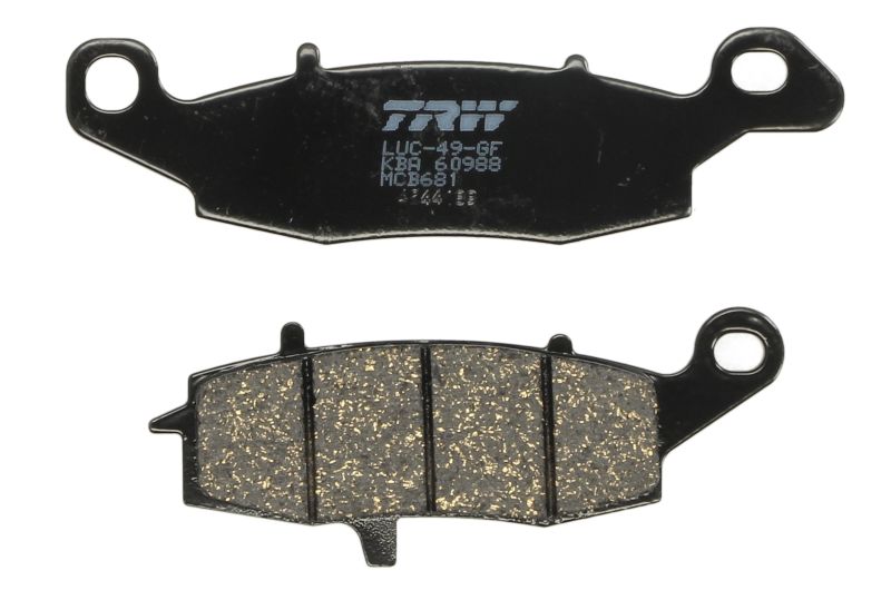 TRW MOTO sada brzdových destiček, kotoučová brzda KAWASAKI ER-6F 650 ABS 06-16, ER-6N 650 ABS 05-16, GPZ 1100 (ABS) 95-98, KLE 650 (VERSYS ABS),