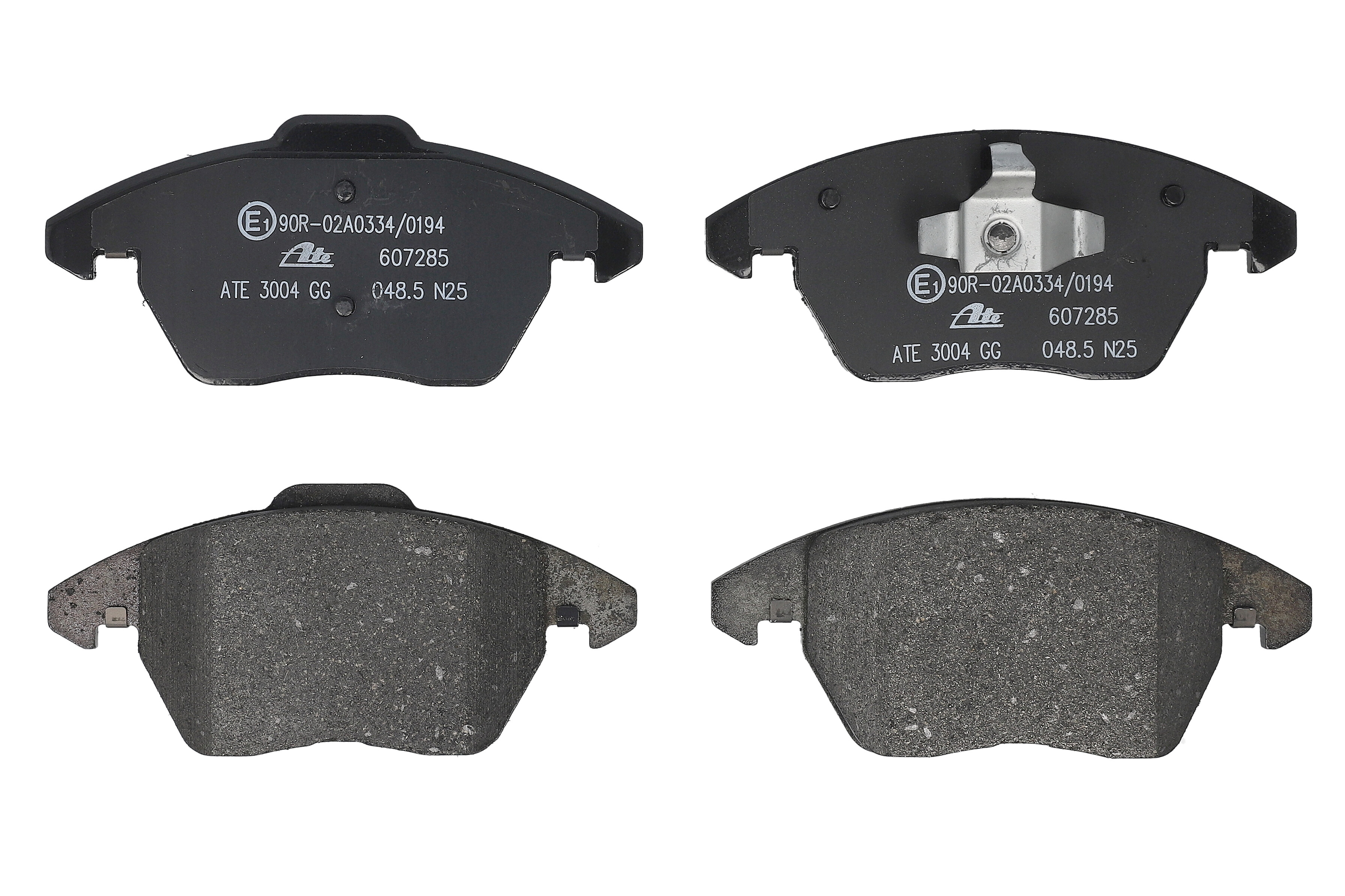 Комплект гальмівних колодок передн , AUDI A1, SEAT IBIZA IV, IBIZA IV SC, IBIZA IV ST, VW BEETLE, JETTA IV, JETTA VII, POLO V, POLO VIVO 1.0-2.5 03.08-