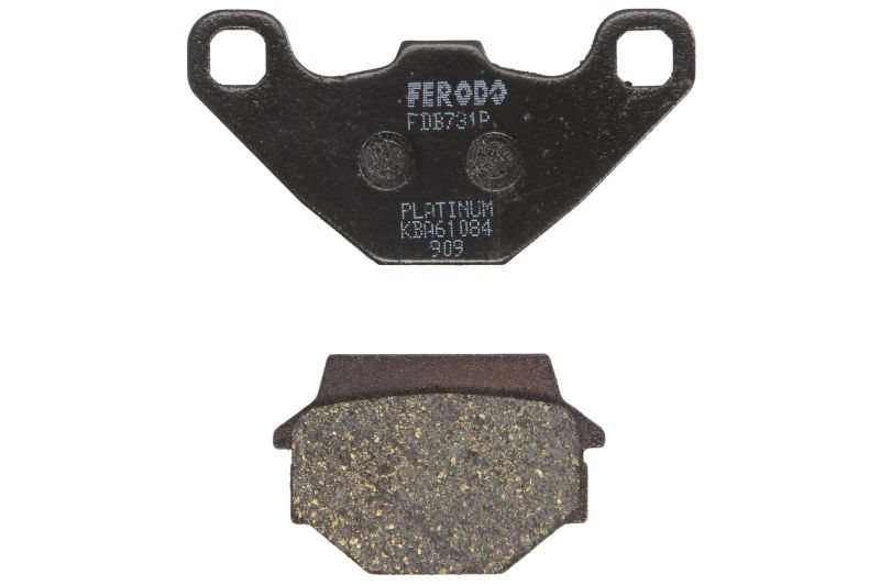 Levně FERODO sada brzdových destiček, kotoučová brzda APRILIA SCARABEO 50 2T, 4T 4V, 2T RST (STREET), 4T, 2T (STREET) 10-18, DERBI SENDA 50 R (X-TREME), SM