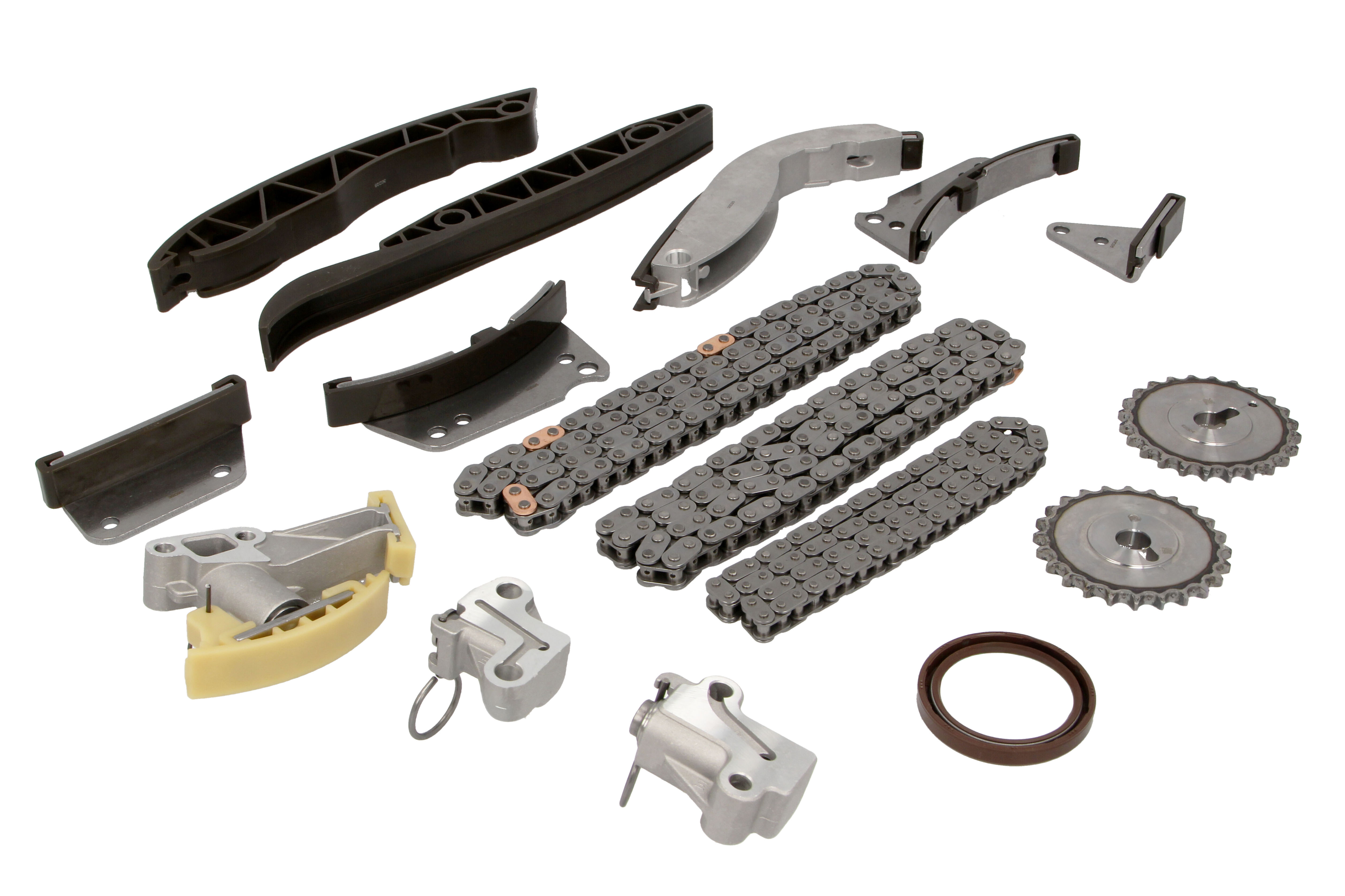 Комплект ГРМ (ланцюг + шестерня) HYUNDAI H-1, H-1 / STAREX, H-1 CARGO, H-1 TRAVEL, H350, KIA K2500, SORENTO I 2.5D 07.01- фото 2