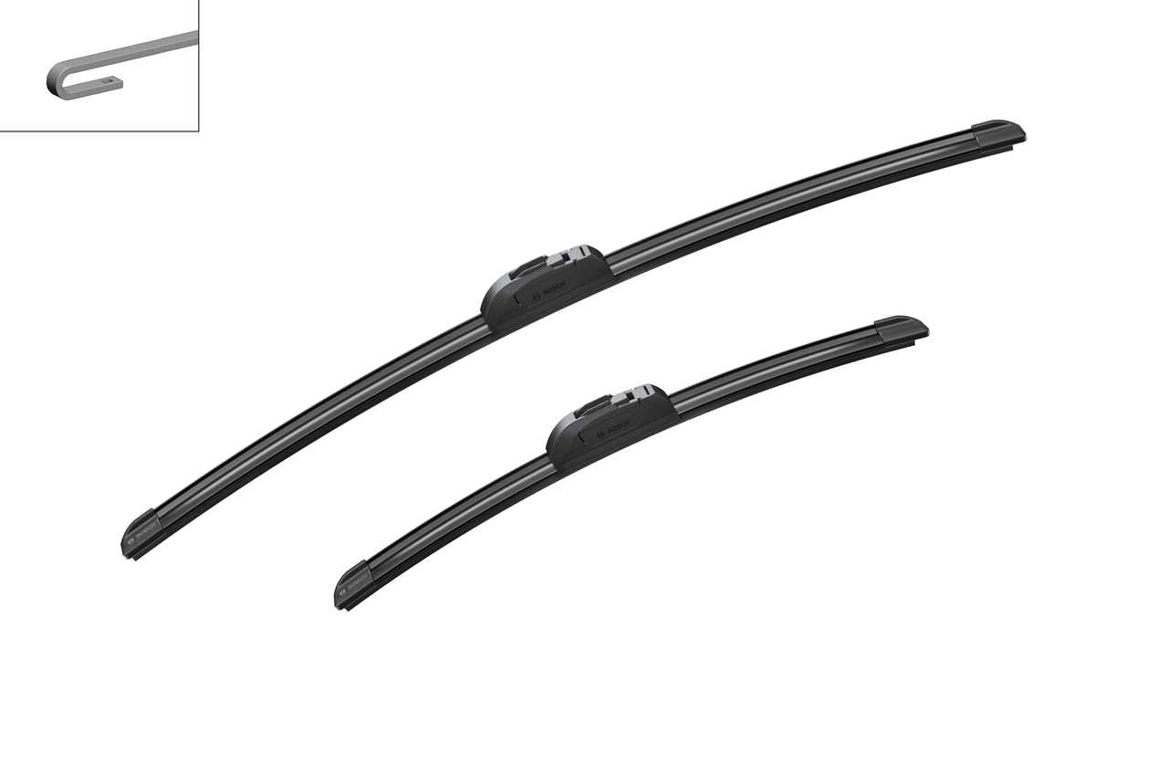 Set stergatoare auto NISSAN NAVARA NP300 Platform/Chassis (D23) din 2015, Bosch Aerotwin Retrofit, din cauciuc siliconat rezistent