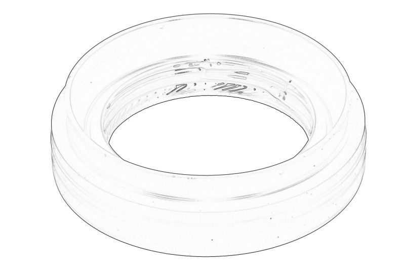 Piese Auto - Simering ax cardanic potrivit TOYOTA HILUX V 2.4 D (LN85, LN90)/2.4 D (LN85_, LN110, LN90)/2.4 D (LN90_, LN90R)/2.4 D 4WD (LN105, LN110)/2.4 D 4WD (LN105_, LN108_, LN110_)/2.4 D 4WD (