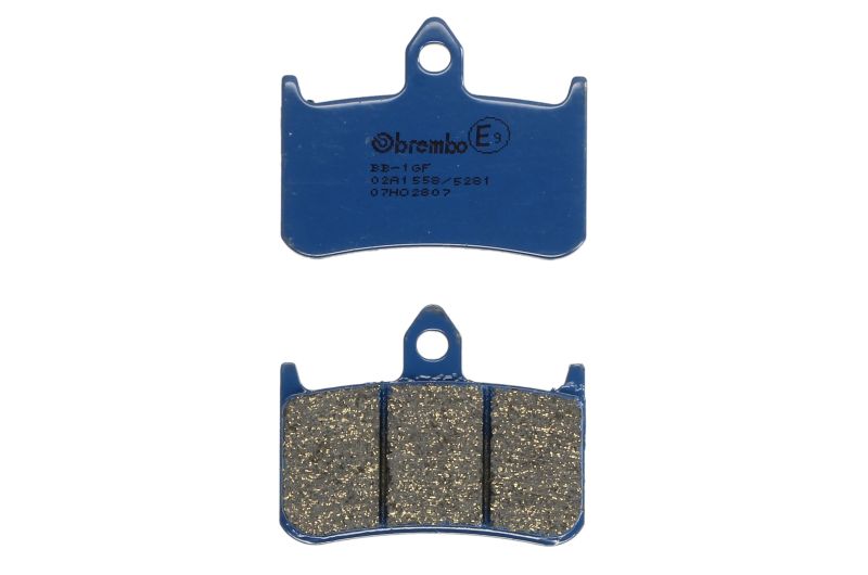 BREMBO sada brzdových destiček, kotoučová brzda HONDA CB 900 F (HORNET) 02-07, CBR 900 RR (FIREBLADE) 92-93, VFR 750 R 88-93, VTR 1000 F (FIRE STORM),