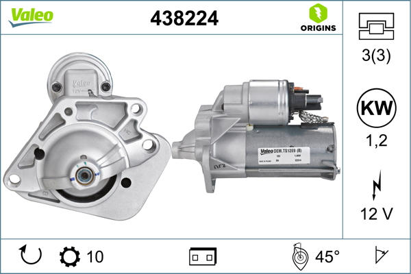 Anlaser starter za vozilo MERCEDES CITAN MIXTO (DOUBLE CABIN)