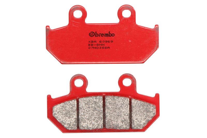 Levně BREMBO sada brzdových destiček, kotoučová brzda CAGIVA CANYON 600 96-97, ELEFANT 750E (LUCKY EXPL.), 900IE, 900IE GT, 900, 900E AC (LUCKY EXPL.), 750,