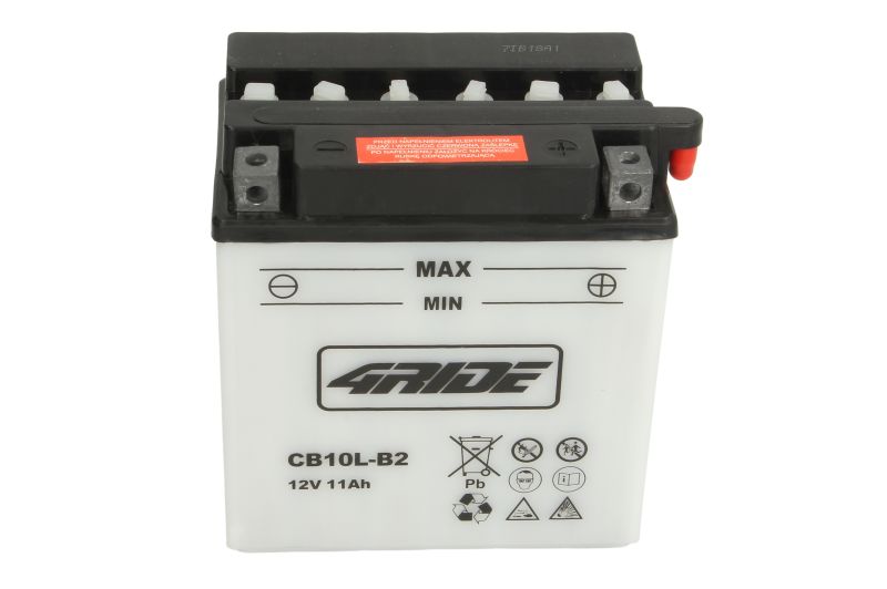 4 RIDE startovací baterie HONDA CH 150 (ELITE) 87, PIAGGIO/VESPA BEVERLY 200, 250RST, 200GT 02-10, GT 200 L (GRANTUR.) 03-09, GRANTURISMO 200 03-08, HEXAGON 125, 1254T (12´ RAD), 1254T, 125LX (RST 2T), 1252T, 125 GTX 12" (SUPERHEXAGON), 125LX (4T), 125 GT