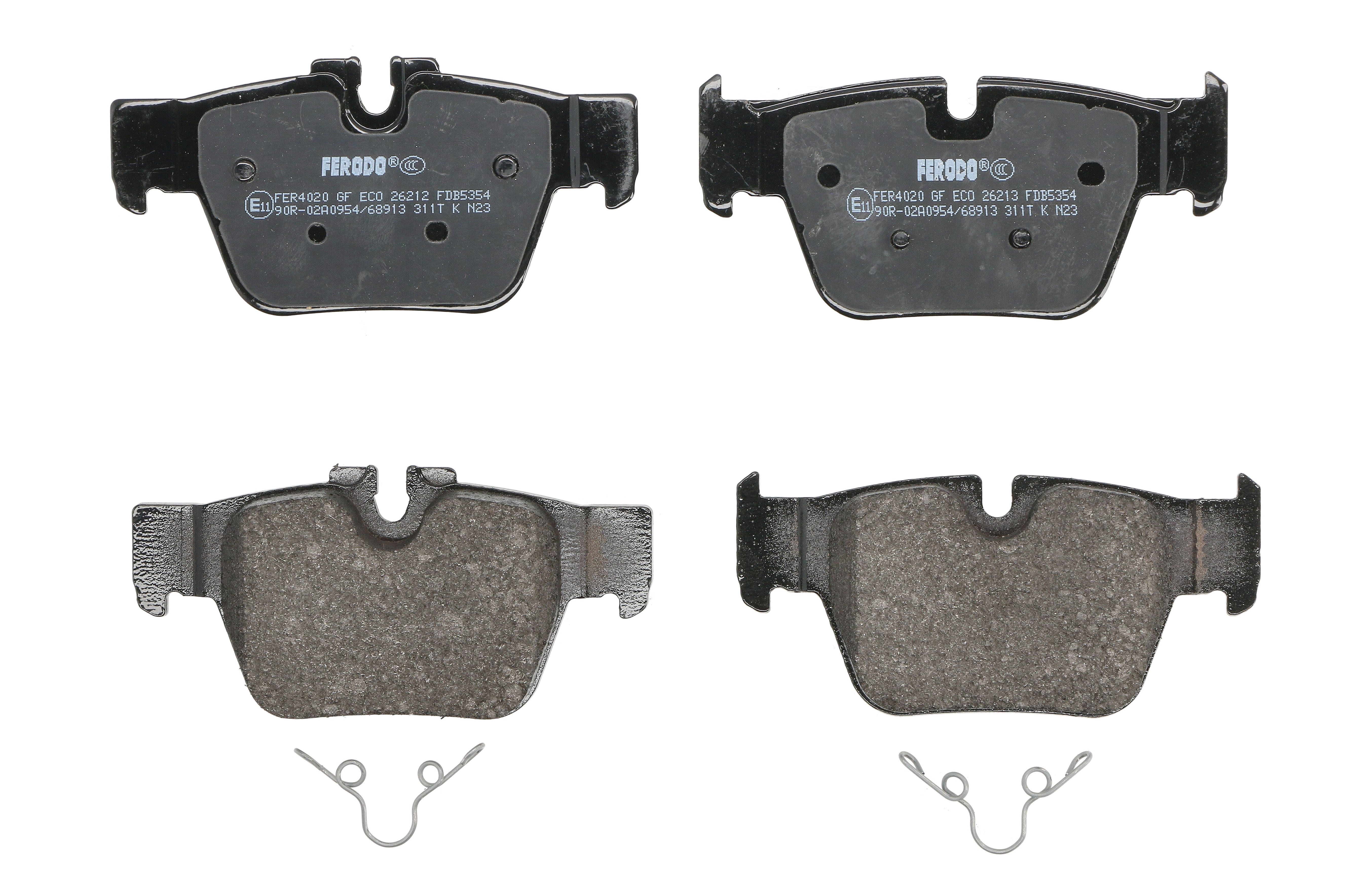 Комплект гальмівних колодок задн , BMW 1 (F40), 2 GRAN COUPE (F44), X2 (F39), MINI CLUBMAN (F54), COUNTRYMAN (F60) 1.5-2.0D 11.18-