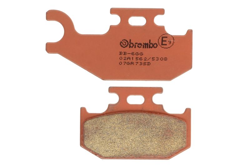 Levně BREMBO sada brzdových destiček, kotoučová brzda SUZUKI LT-A 750XZ (KINGQUAD), 750X (KINGQUAD), 750XPC (KING QUAD AXI POWER ST.), 750XP (KING QUAD AXI