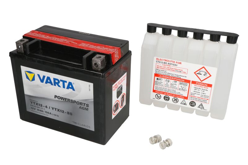 VARTA startovací baterie AEON COBRA 320, 220, 350 05-09, CROSSLAND 300, 350RX 06-09, APRILIA ATLANTIC 500 (SPRINT) 05-10, PEGASO 650 (TRAIL), (STRADA), (FACTORY) 05-12, RST 1000 (MILLE FUTURA) 01-04, RSV 1000 R, R (FACTORY), (MILE) TUONO FIGHTER, R (MILLE