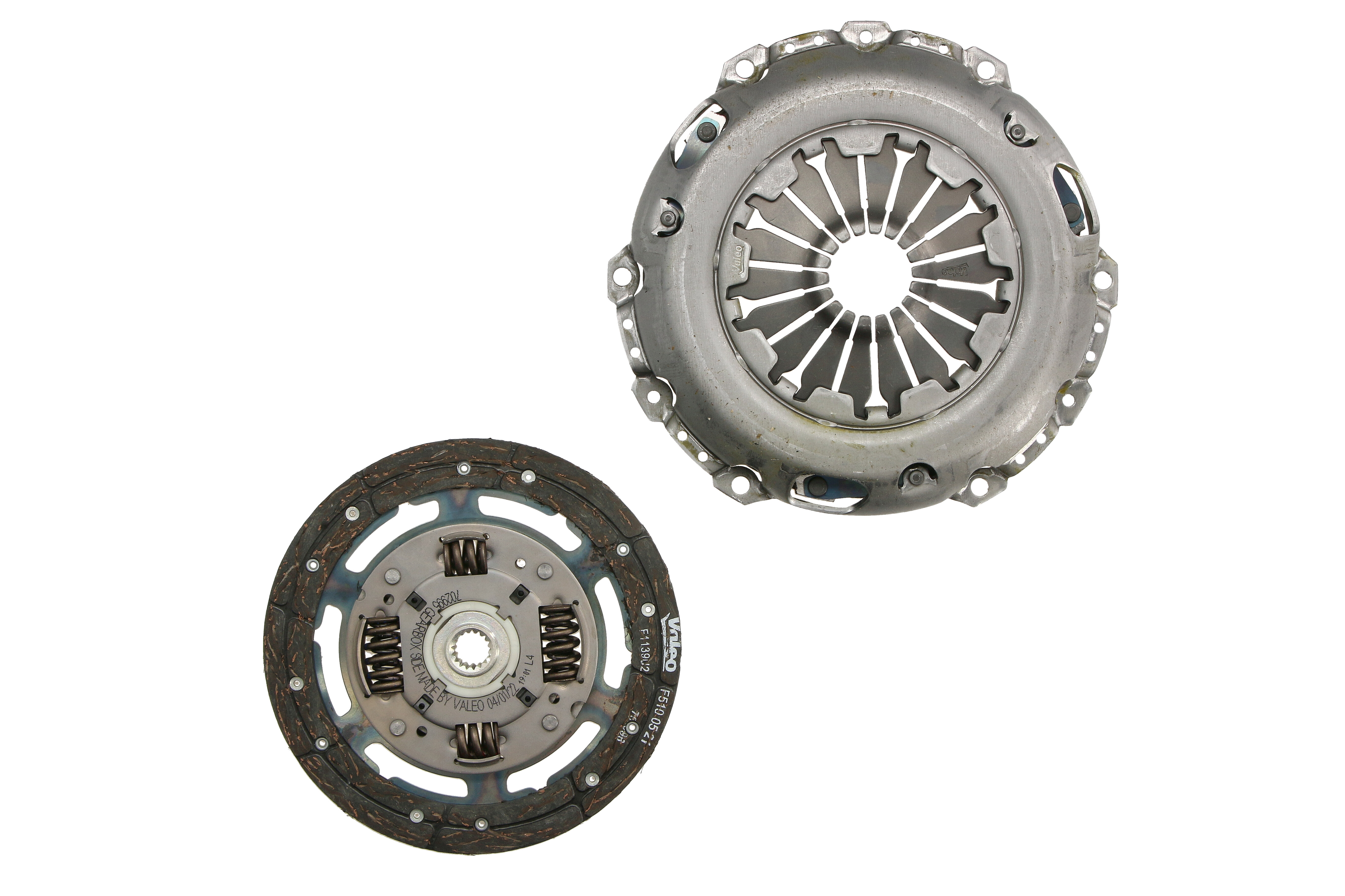 Комплект зчеплення CLUTCH SET (DISC+PRESSURE PLATE)/ FORD FIESTA V (JH_, JD_) 1.4 16 VALEO (832248) Valeo фото 3