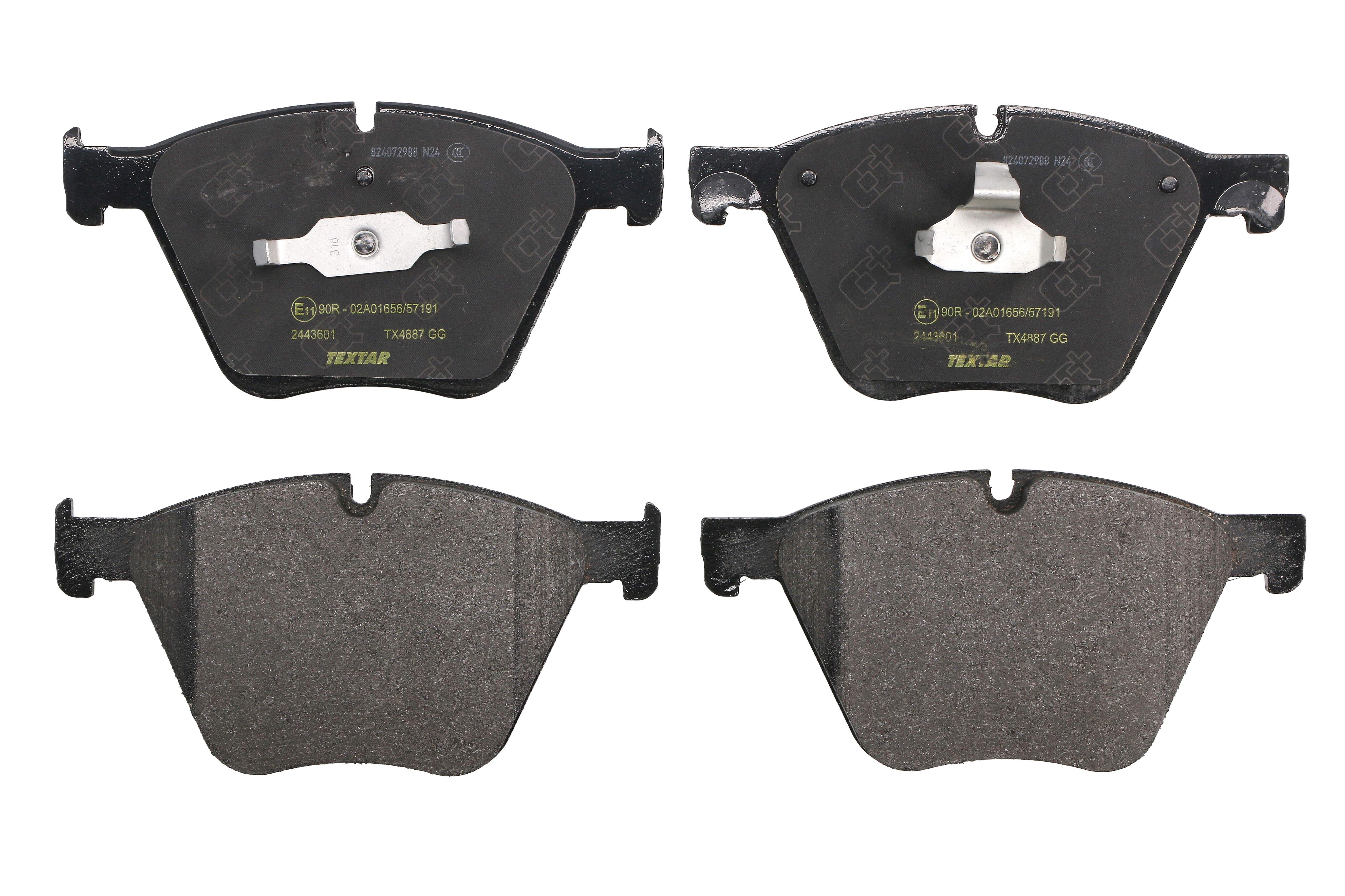 Комплект гальмівних колодок передн , BMW 5 GRAN TURISMO (F07), 7 (F01, F02, F03, F04), X5 (E70), X5 (F15, F85), X6 (E71, E72), X6 (F16, F86), ROLLS-ROYCE GHOST I 3.0D-6.6 10.07-03.20