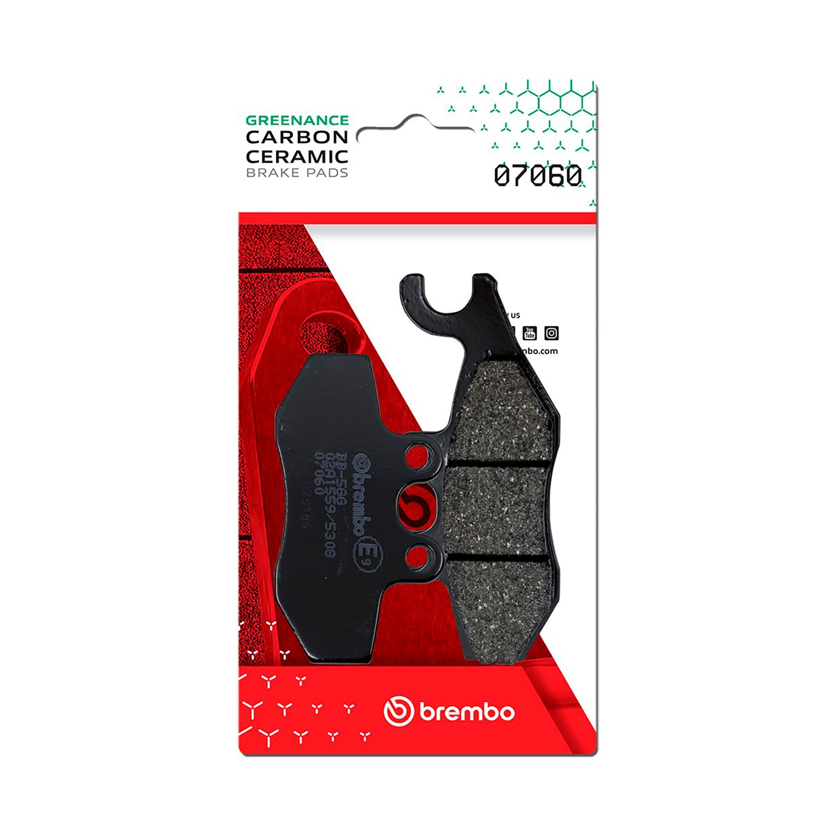 BREMBO sada brzdových destiček, kotoučová brzda PIAGGIO/VESPA BEVERLY 300RST 4V 4T IE, 300IE (TOURER), 350 4T 4V IE (SPORT TOURING) 11-12, MP3 300 ERL LT IE, 300LT IE, 500LT, 500RL (SPORT), 500 (BUSINESS), 125 (HYBRID), 500, 500 (SPORT) 10-14, X-EVO 250IE