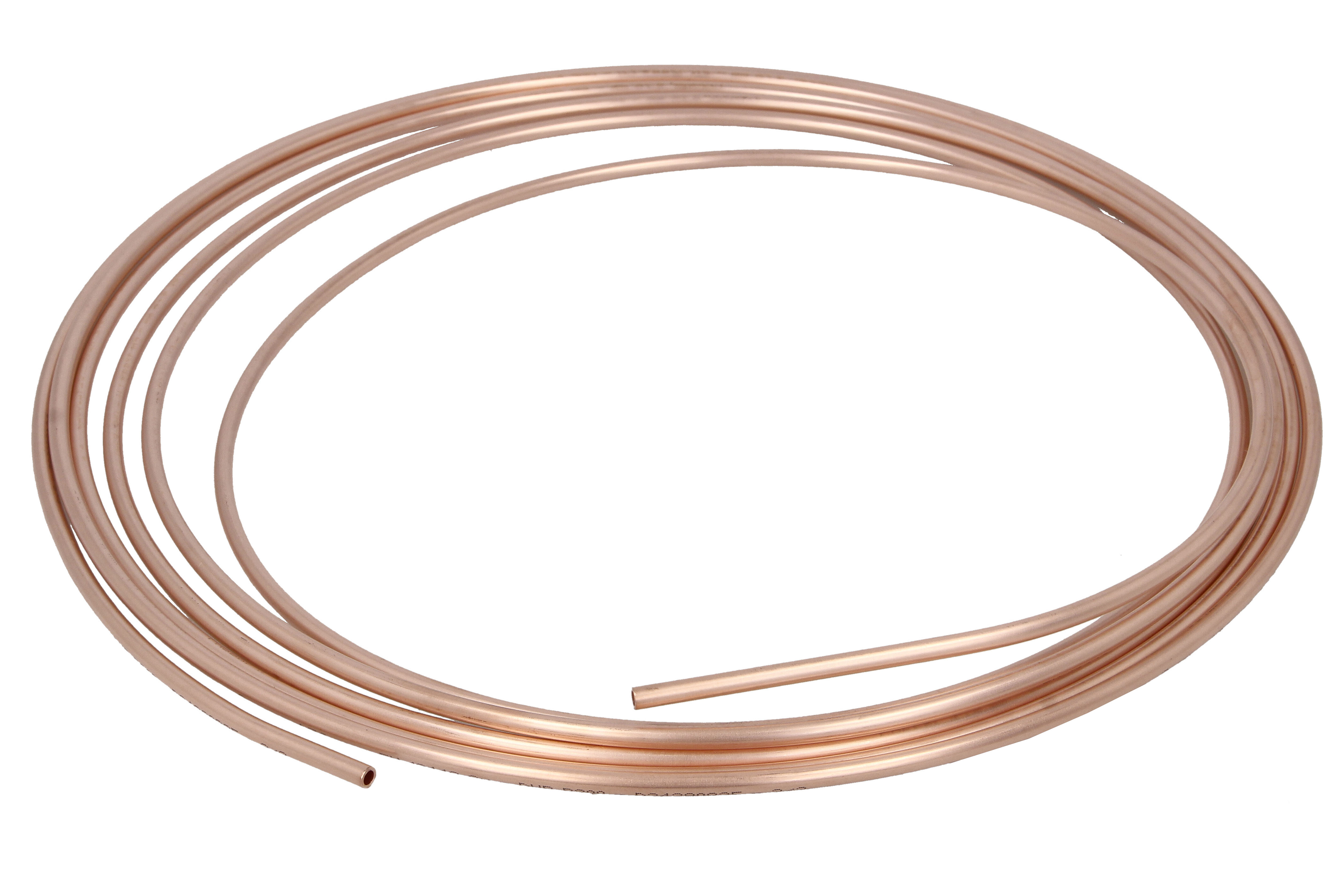 Трубка тормозная 5.00m (3/16'') Copper/Медная фото 4