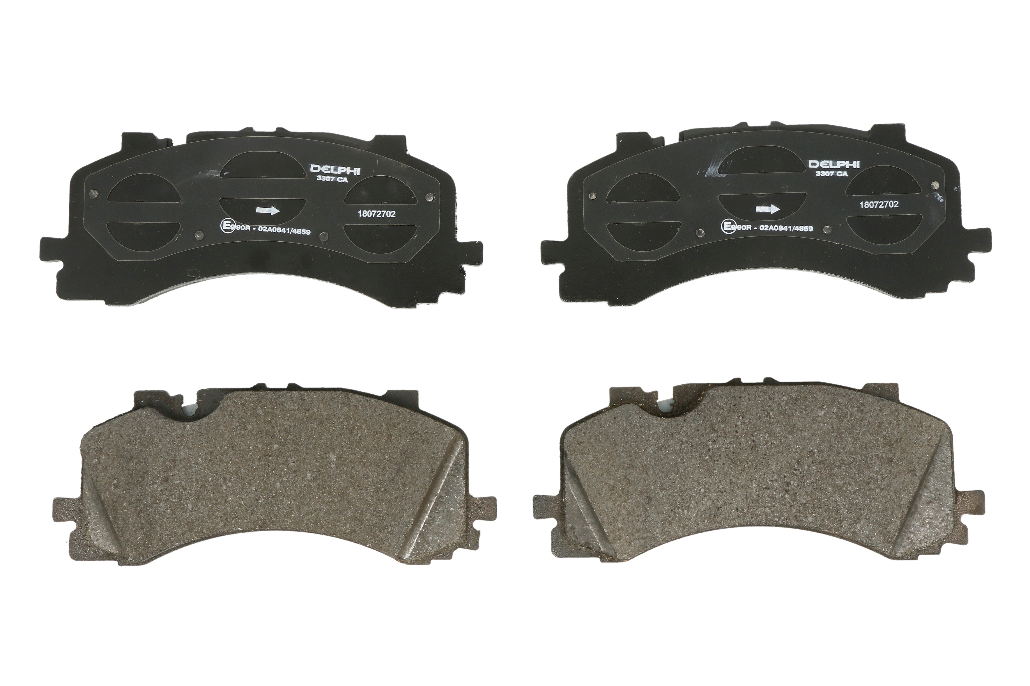 Комплект гальмівних колодок передн , AUDI A6 ALLROAD C8, A6 C8, A7, A8 D5, Q7, Q8, VW TOUAREG 2.0-4.0H 01.15-
