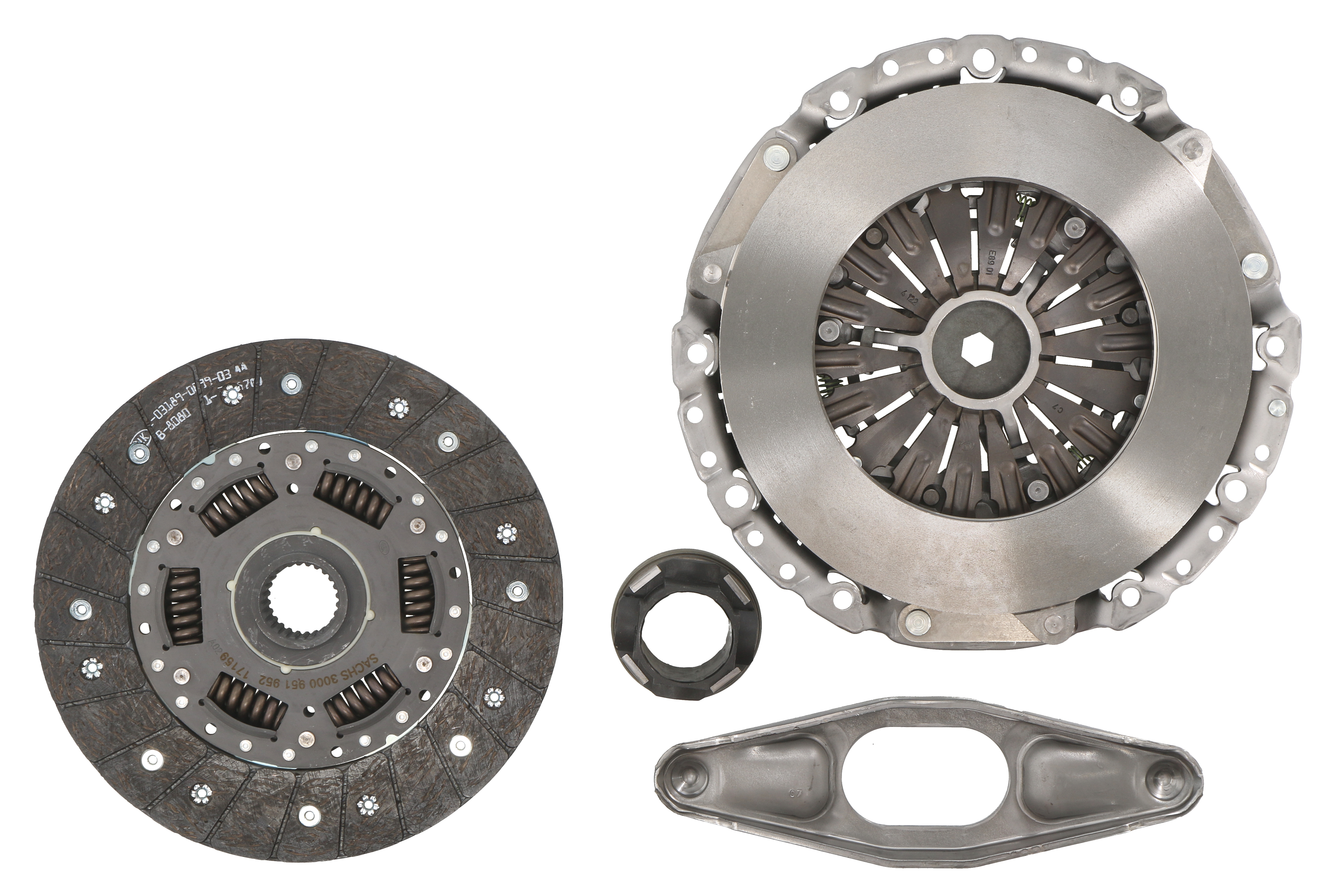 Комплект зчеплення BMW: 3 CONVERTIBLE (E93), 3 COUPE (E92), 3 (E90), 3 TOURING (E91) SACHS (3000 951 952) SACHS фото 4