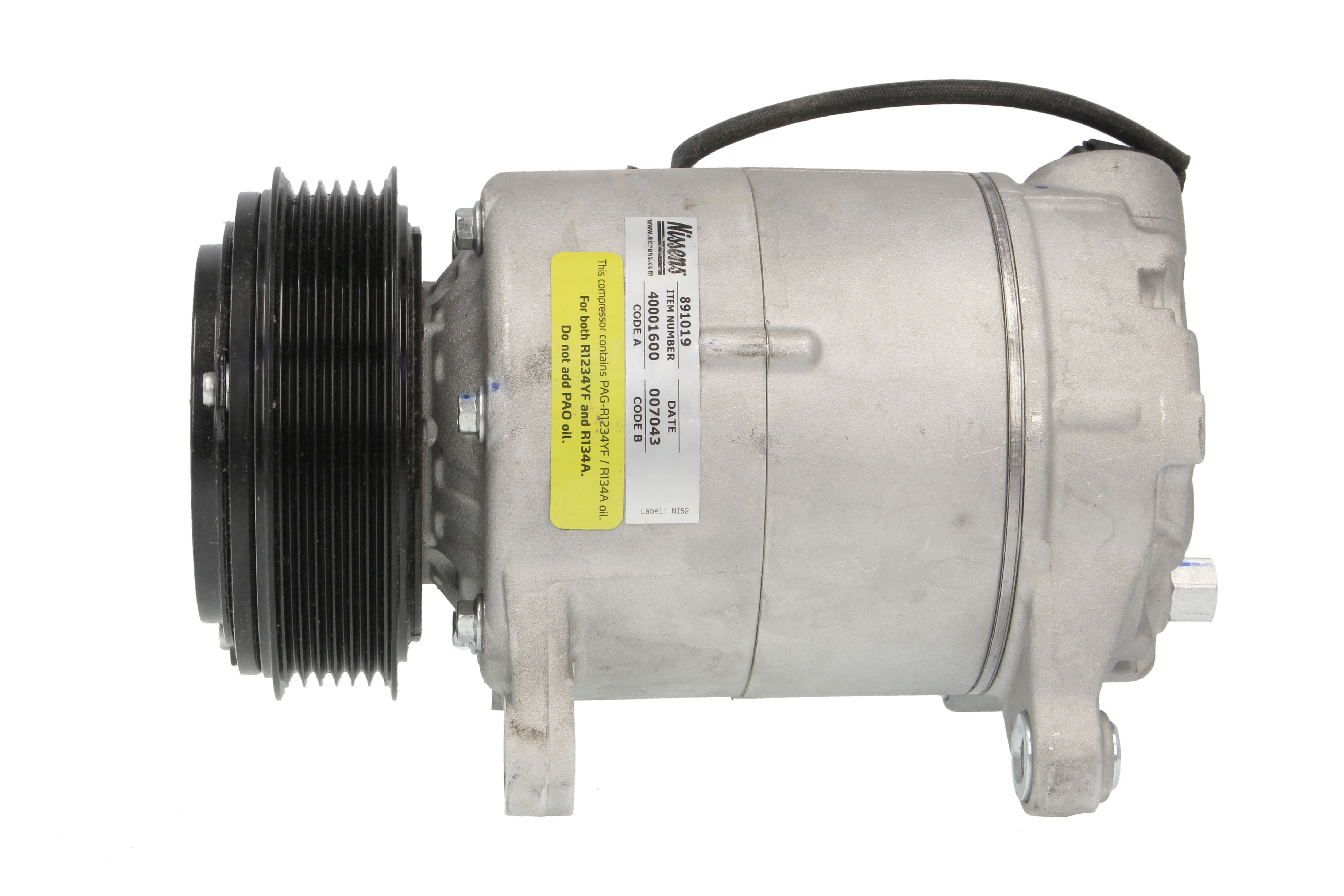 Компресор кондиціонера BMW X5 (F15, F85) SDRIVE 25 D 2013.08 - 2018.07 NISSENS (891019) Nissens фото 3