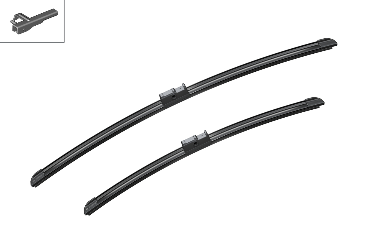 Set stergatoare auto ALFA ROMEO BRERA (939_) din 2006-2011, Bosch Aerotwin, din cauciuc siliconat rezistent