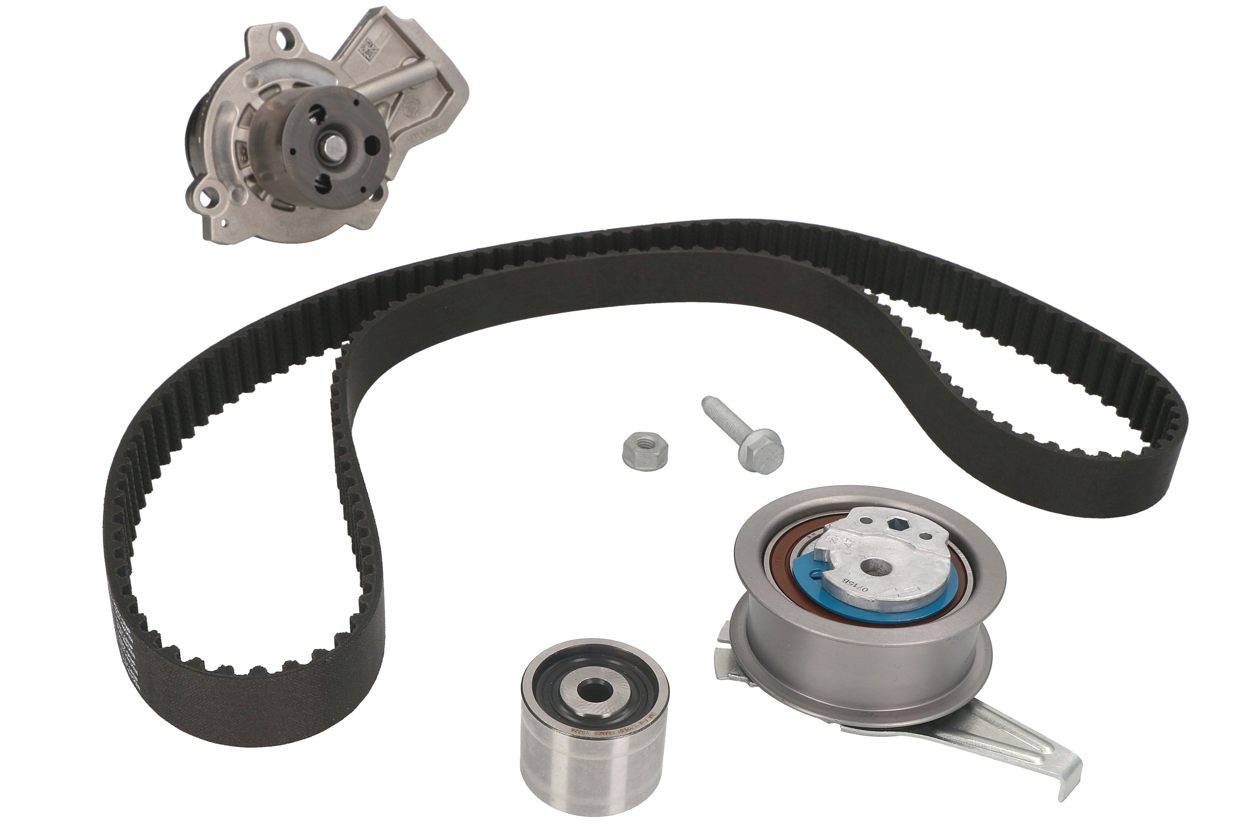 Комплект ГРМ (ремінь + ролик + водяний насос) AUDI A1, SEAT IBIZA IV, IBIZA IV SC, IBIZA IV ST, TOLEDO IV, SKODA FABIA III, RAPID, VW POLO V 1.4D 02.14-12.22