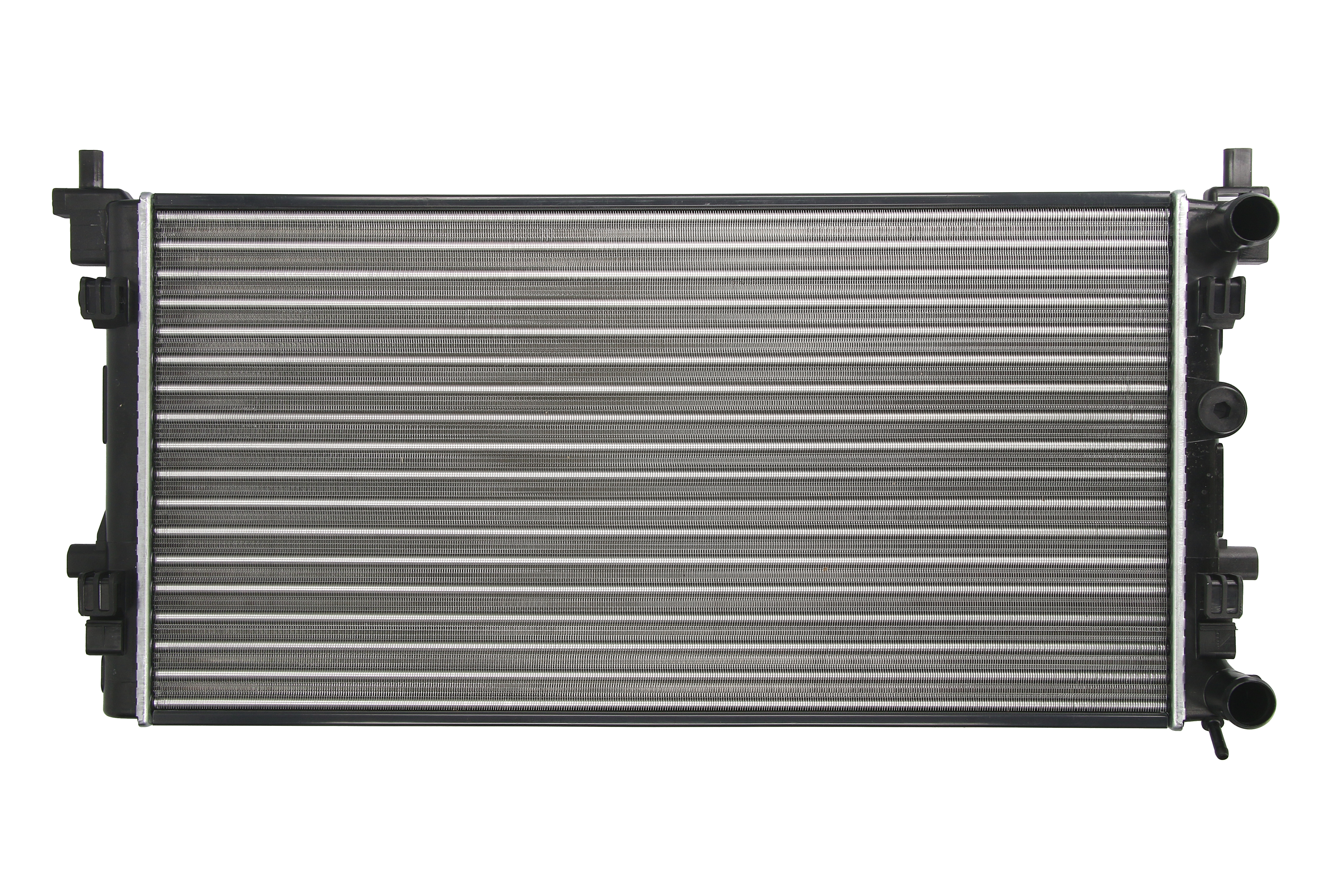 Радіатор двигуна AUDI A1, SEAT IBIZA IV, IBIZA IV SC, IBIZA IV ST, TOLEDO IV, SKODA FABIA II, FABIA II PRAKTIK, FABIA III, FABIA III PRAKTIK, RAPID, ROOMSTER, ROOMSTER PRAKTIK 1.0-2.0 09.06-12.22