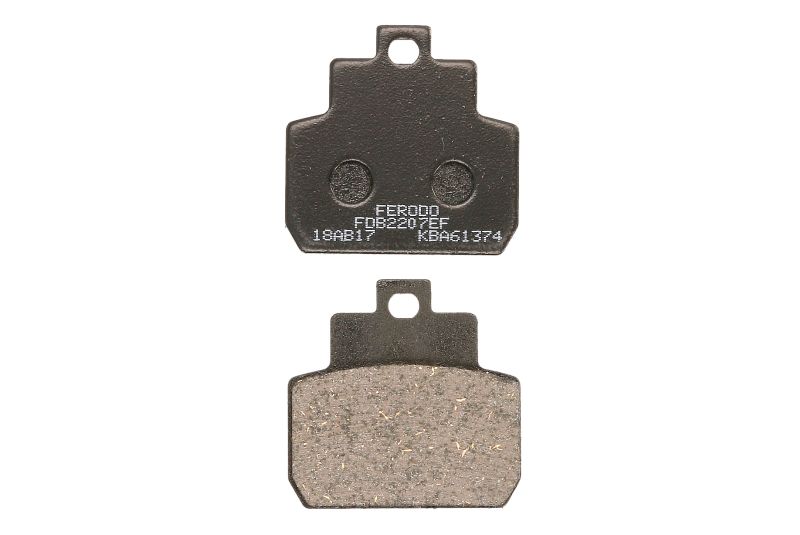 Levně FERODO sada brzdových destiček, kotoučová brzda PIAGGIO/VESPA MP3 250, 400LT IE, 125IE 06-09, X8 125 05, X9 250 (EVOLUTION) 05